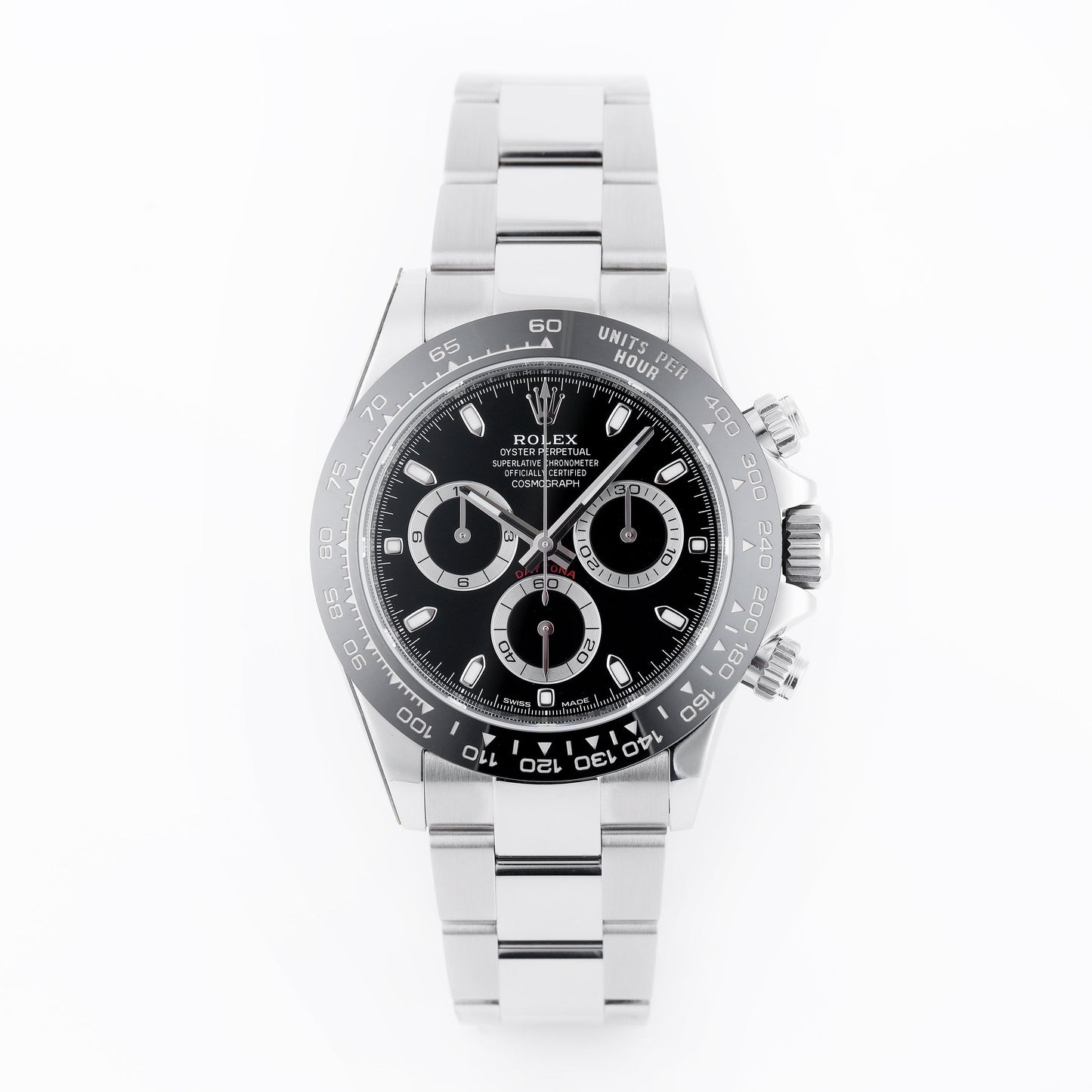 Unworn Rolex Daytona | REF. 116500LN | Black Dial | Stainless Steel | 2021 | Box & Papers