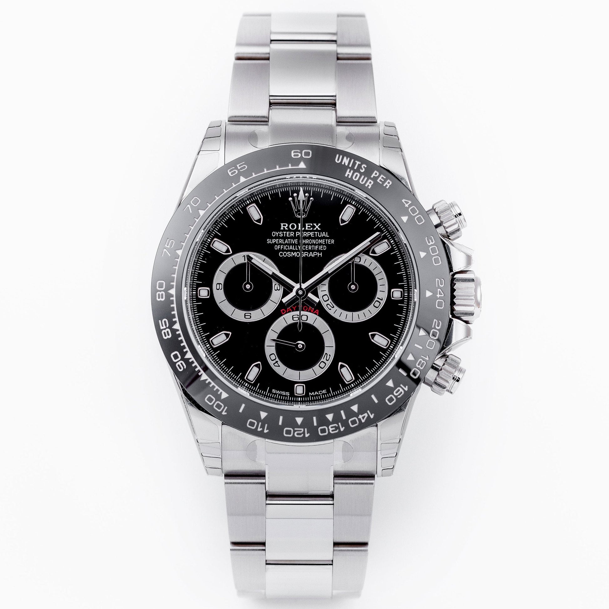 Unworn & Stickered Rolex Daytona | REF. 116500LN | 2019 | Box & Papers | Stainless Steel | Black Dial