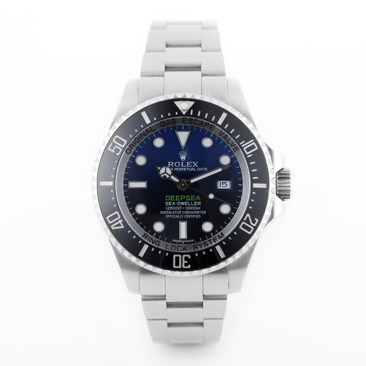 Rolex Sea-Dweller Deepsea Deep Blue James Cameron | REF. 116660 | Stainless Steel | Box & Papers | 2015