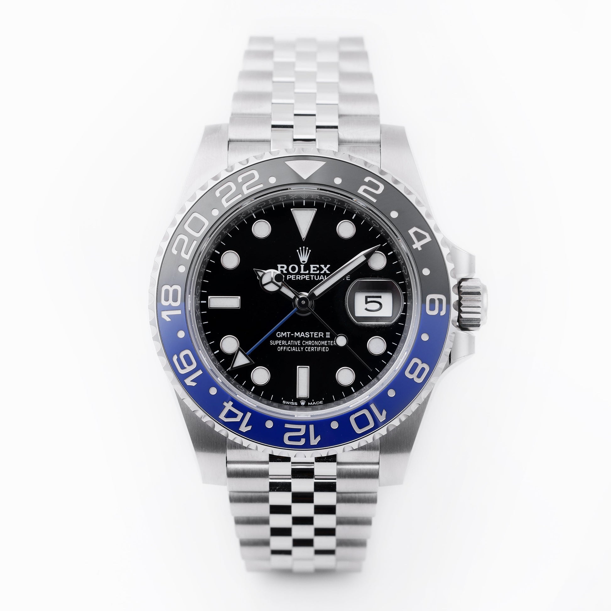 Unworn Rolex GMT-Master II "Batgirl" | REF. 126710BLNR | 2021 | Box & Papers | Stainless Steel