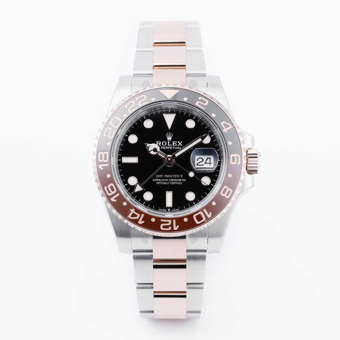 Unworn Rolex GMT-Master II 'Rootbeer' | REF. 126711CHNR | 2022 | Stainless Steel & 18k Rose Gold | Box & Papers