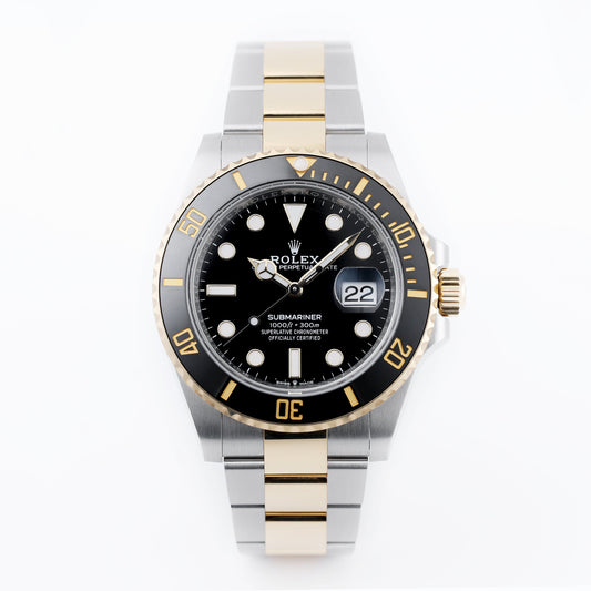 Unworn Rolex Submariner | REF. 126613LN | 2022 | Stainless Steel & 18K Yellow Gold | Box & Papers