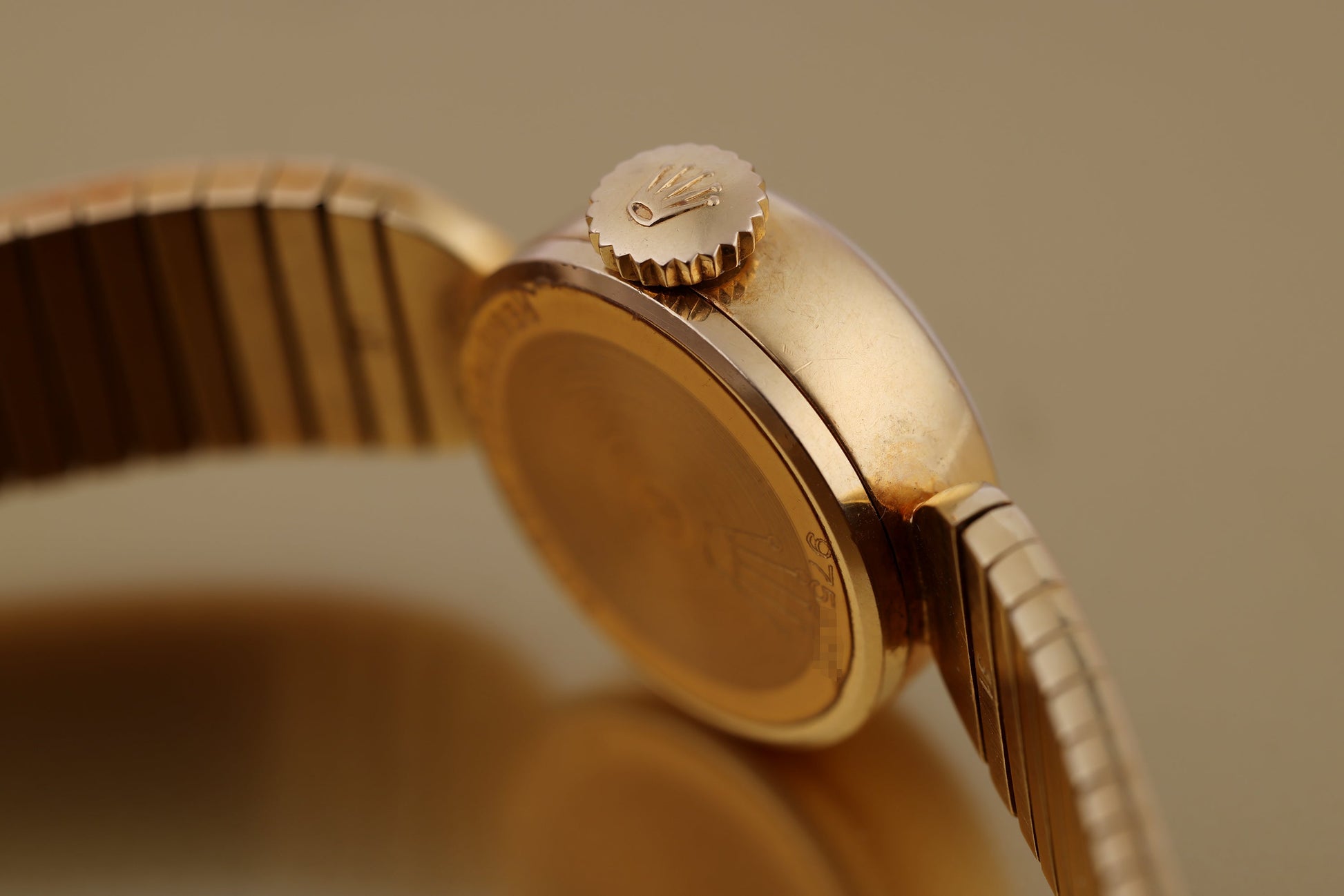 Unworn Rolex Orchid | Gold Dial | 16mm | Manual Wind | 18k Yellow Gold | 1963