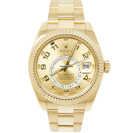 Rolex Sky-Dweller 326938 Champagne Arabic