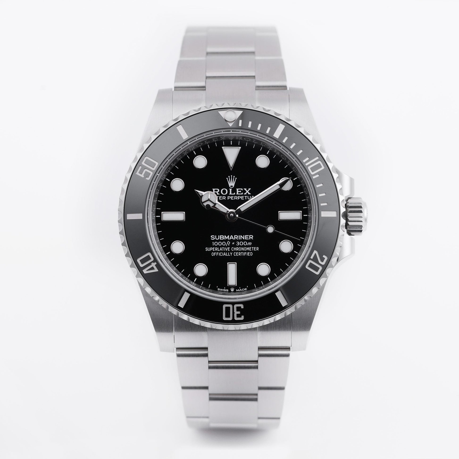 Unworn Rolex Submariner Non-Date | REF. 124060 | Stainless Steel | 2022 | Box & Papers