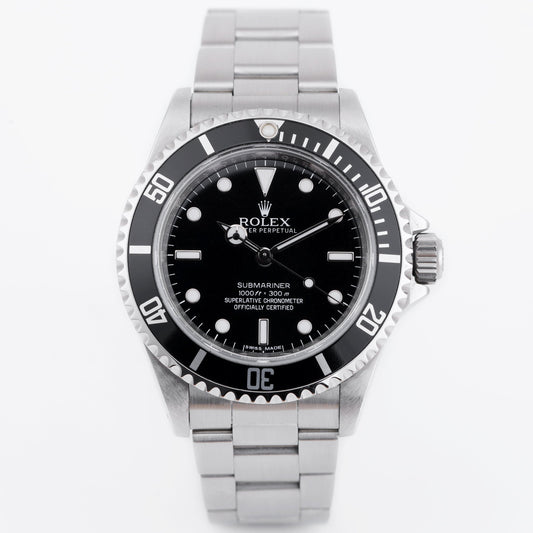 Rolex Submariner | REF. 14060M | 4 Liner Engraved Rehaut | 2010 | Rolex Service Papers - 2022 | Stainless Steel