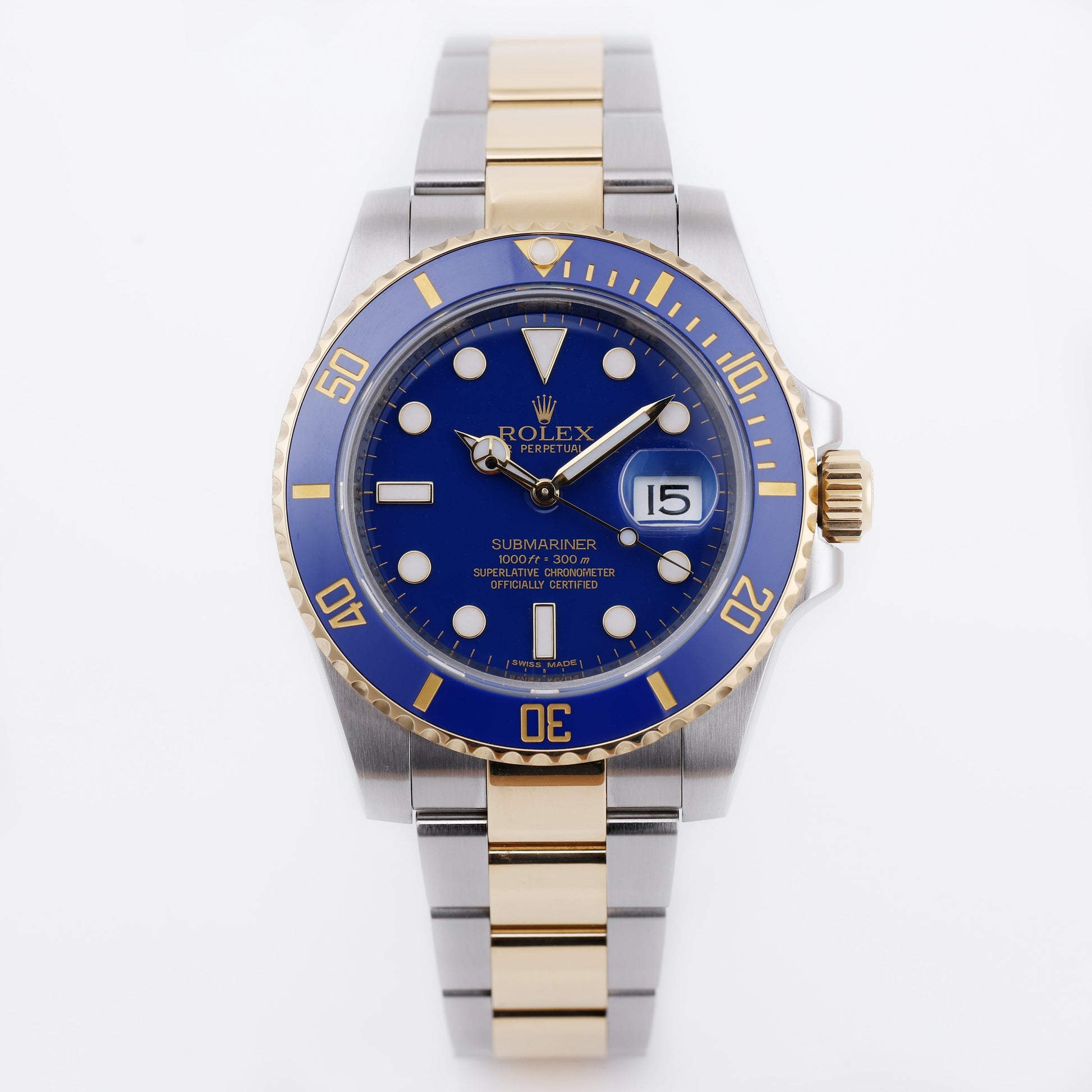 Rolex Submariner | REF. 116613LB | Box & Papers | 2013 | Stainless Steel & 18k Yellow Gold