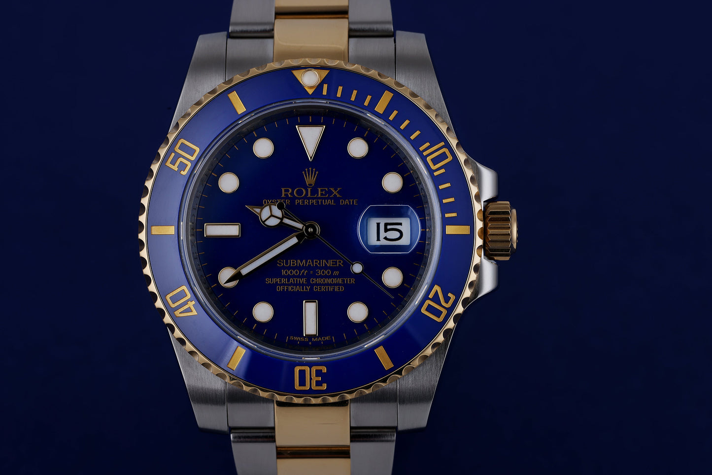 Rolex Submariner | REF. 116613LB | Box & Papers | 2013 | Stainless Steel & 18k Yellow Gold