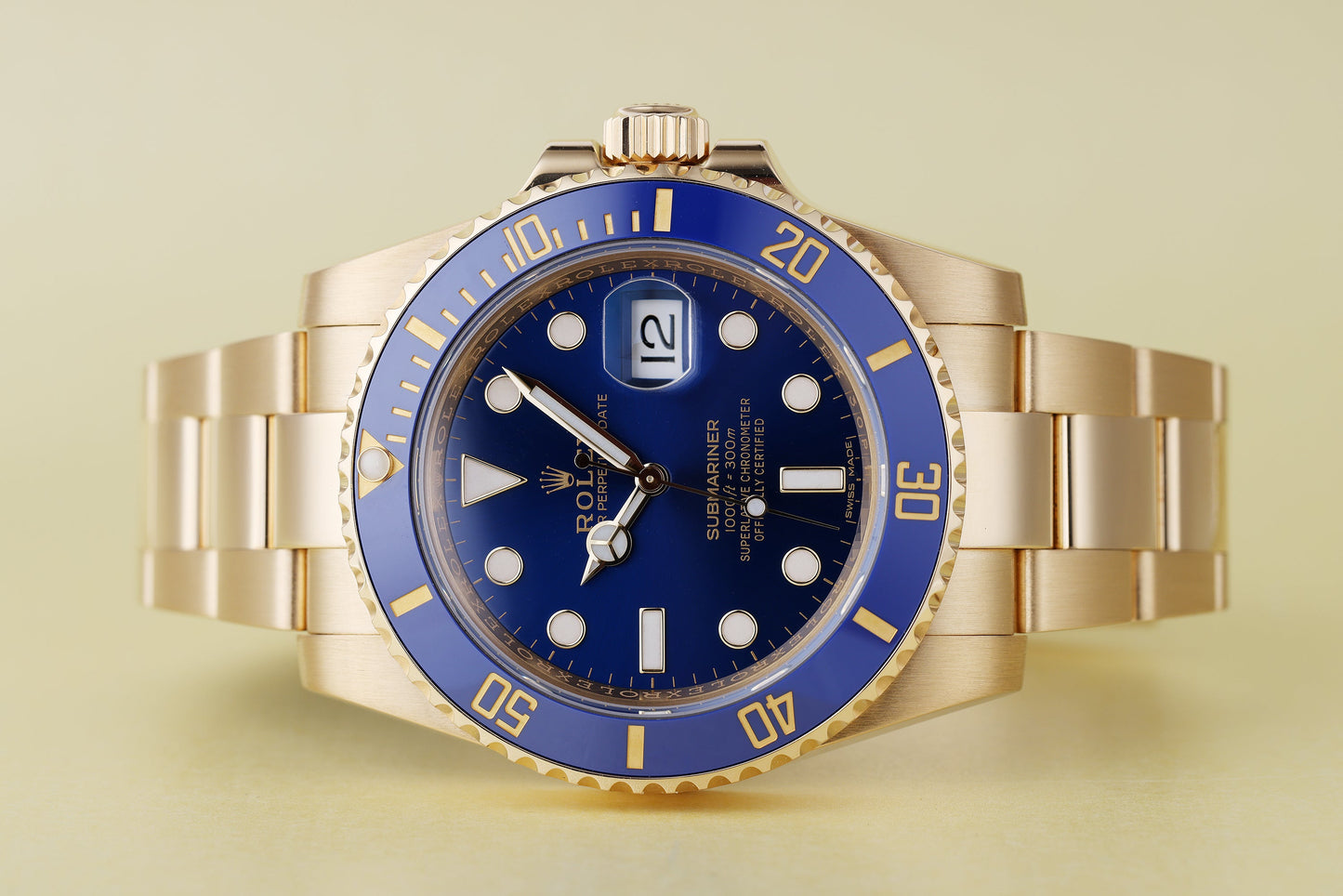 Rolex Submariner | REF. 116618LB | 18k Yellow Gold | 2018 | Box & Papers