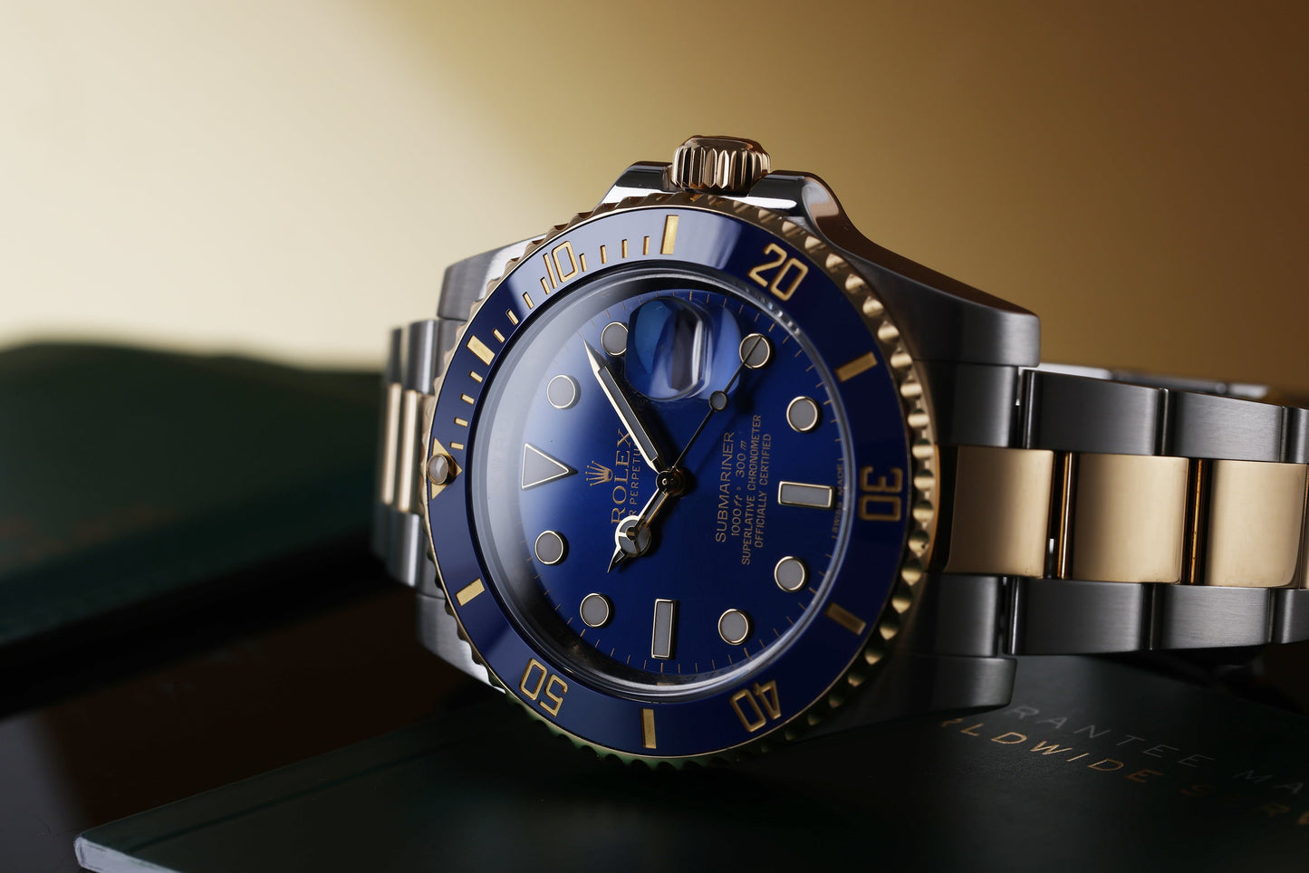 Rolex Submariner | REF. 116613LB | Blue Dial | Box & Papers | 2014 | Stainless Steel & 18k Yellow Gold