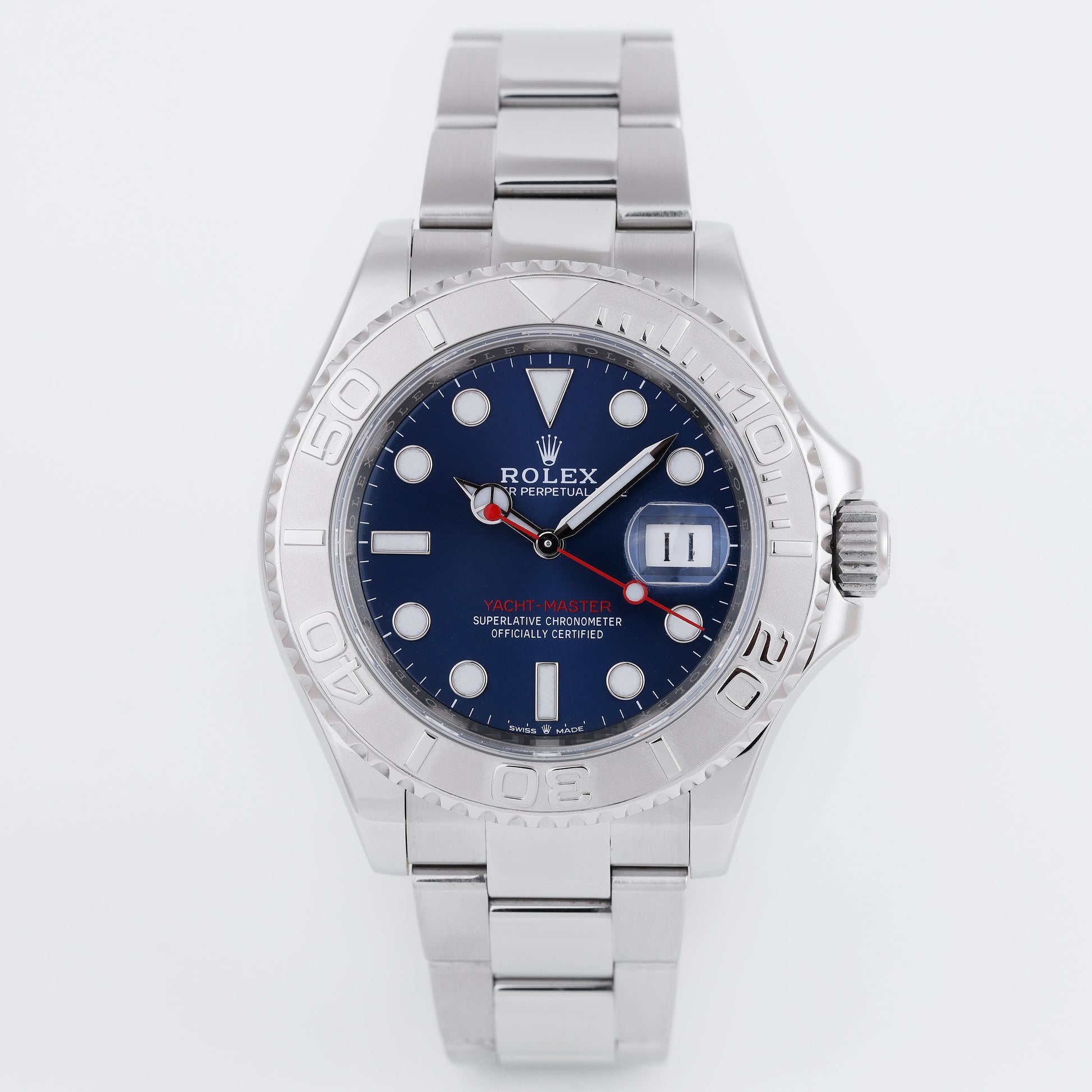 Rolex Yacht-Master | REF. 126622 | Stainless Steel & Platinum | 40mm | 2019