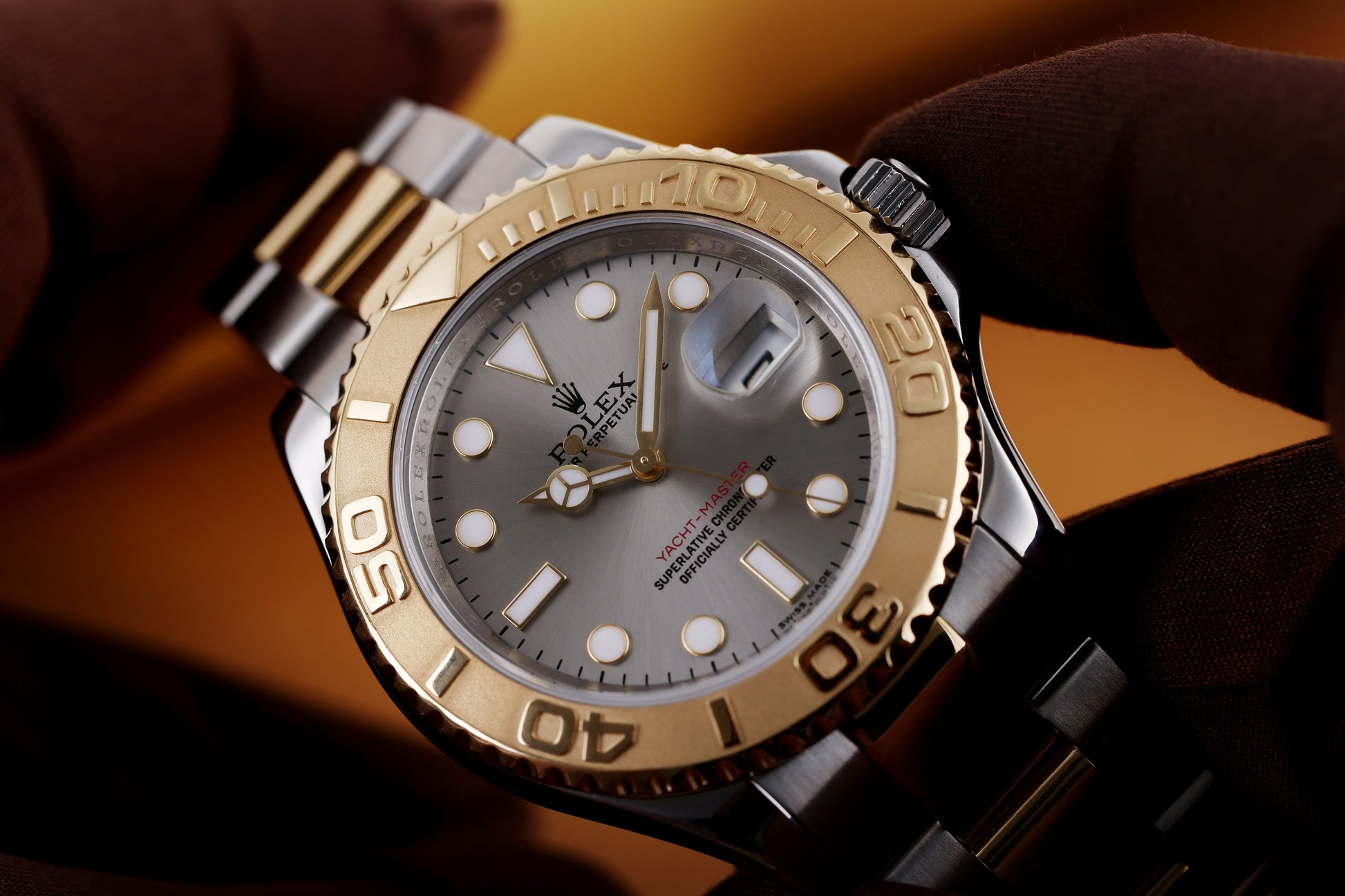 Rolex Yacht-Master 40 | REF. 16623 | Silver Dial | Stainless Steel & 18k Yellow Gold