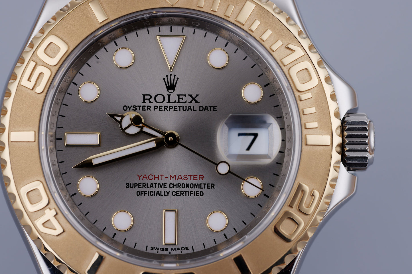 Rolex Yacht-Master 40 | REF. 16623 | Silver Dial | Stainless Steel & 18k Yellow Gold