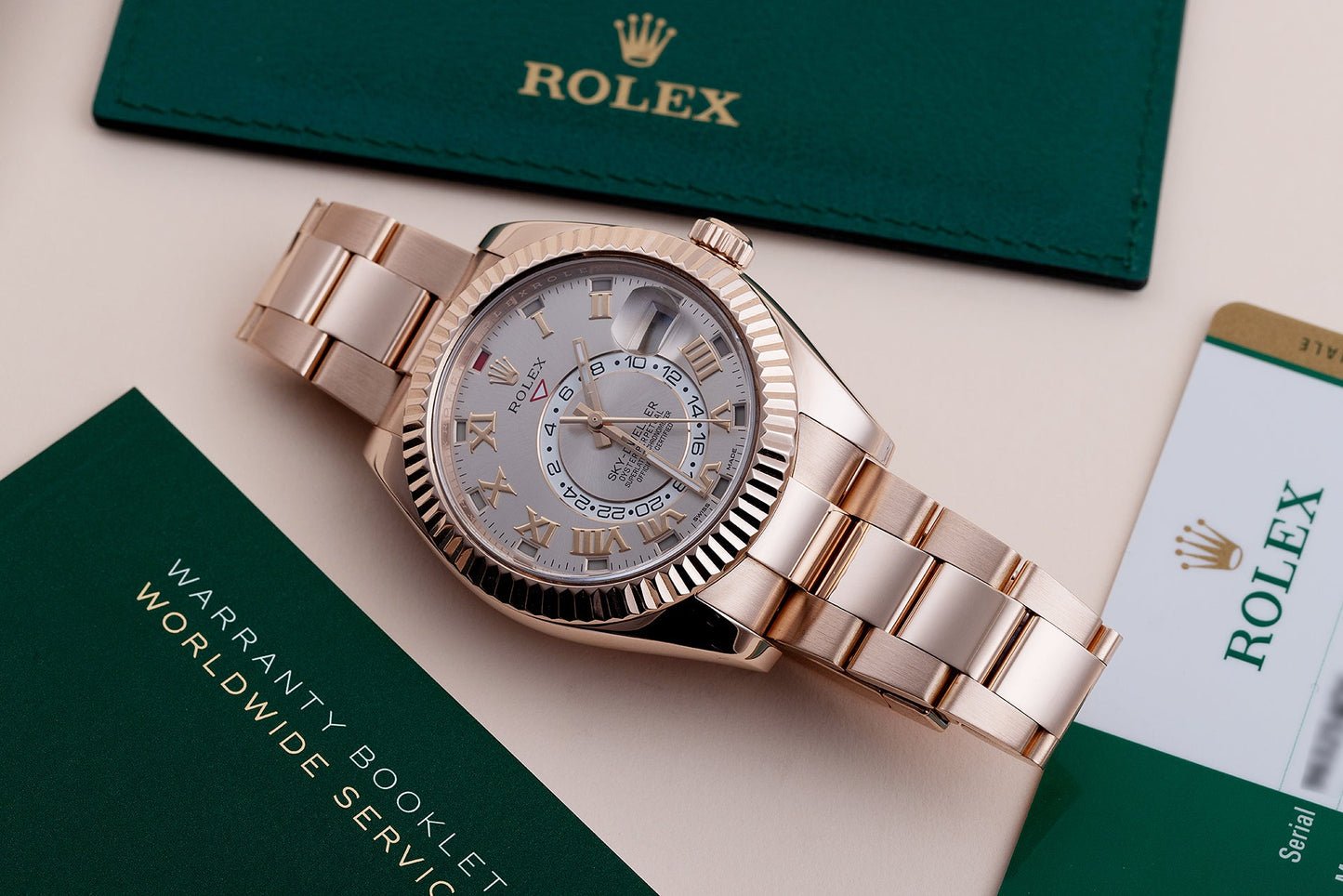 Rolex Sky-Dweller | REF. 326935 | Champagne Dial | 18k Rose Gold