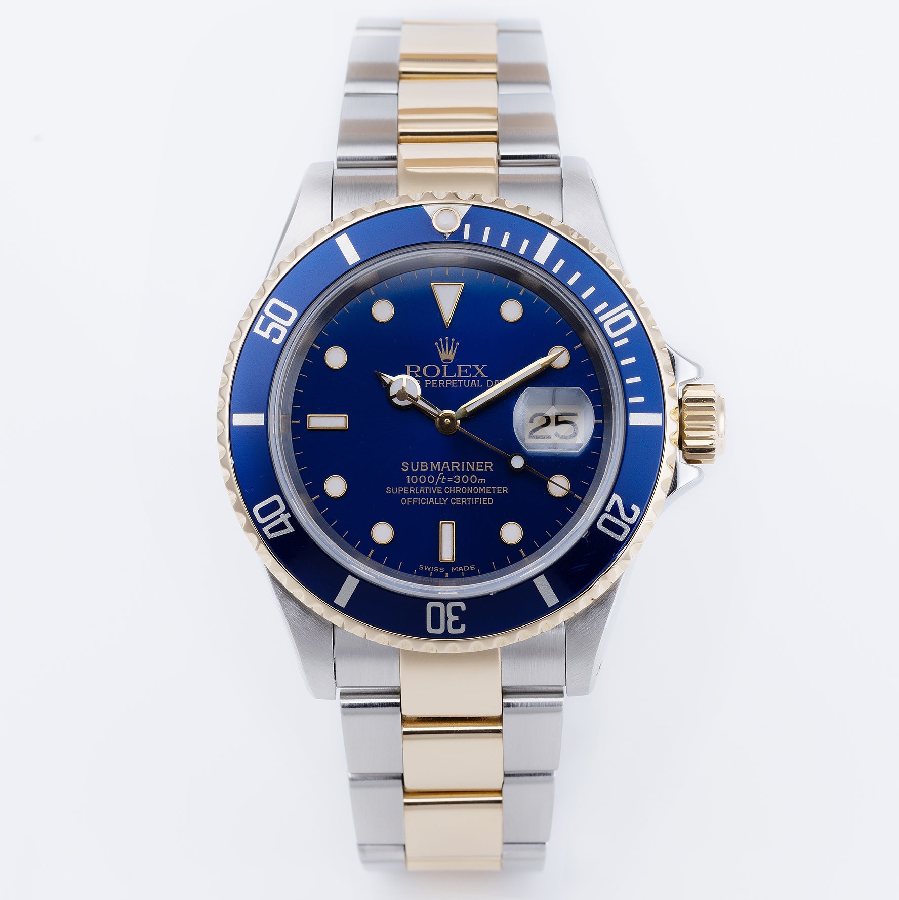 Rolex Submariner | REF. 16613 | Blue Dial | Stainless Steel & 18k Yellow Gold