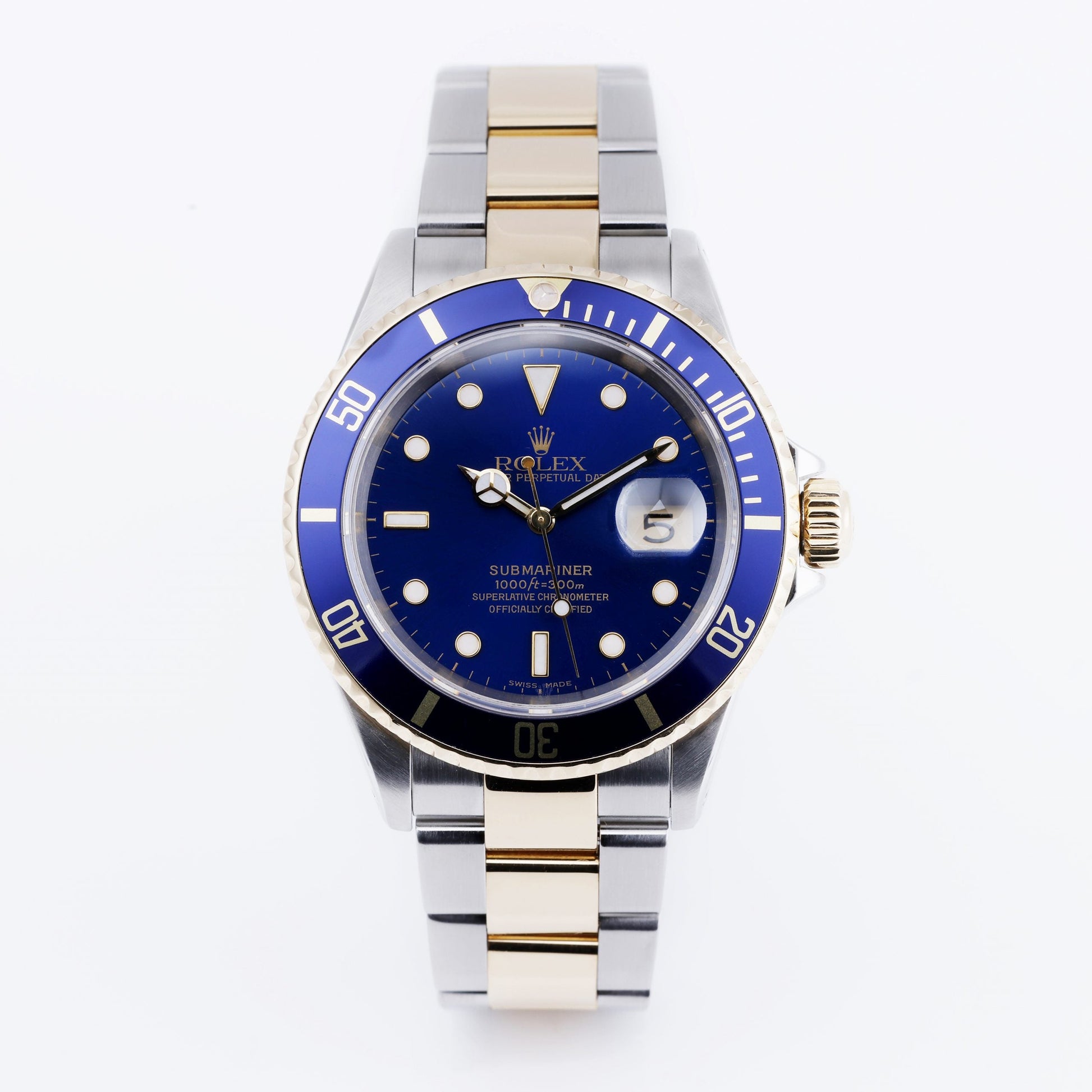 Rolex Submariner | REF. 16613 | Blue Dial | Stainless Steel & 18k Yellow Gold