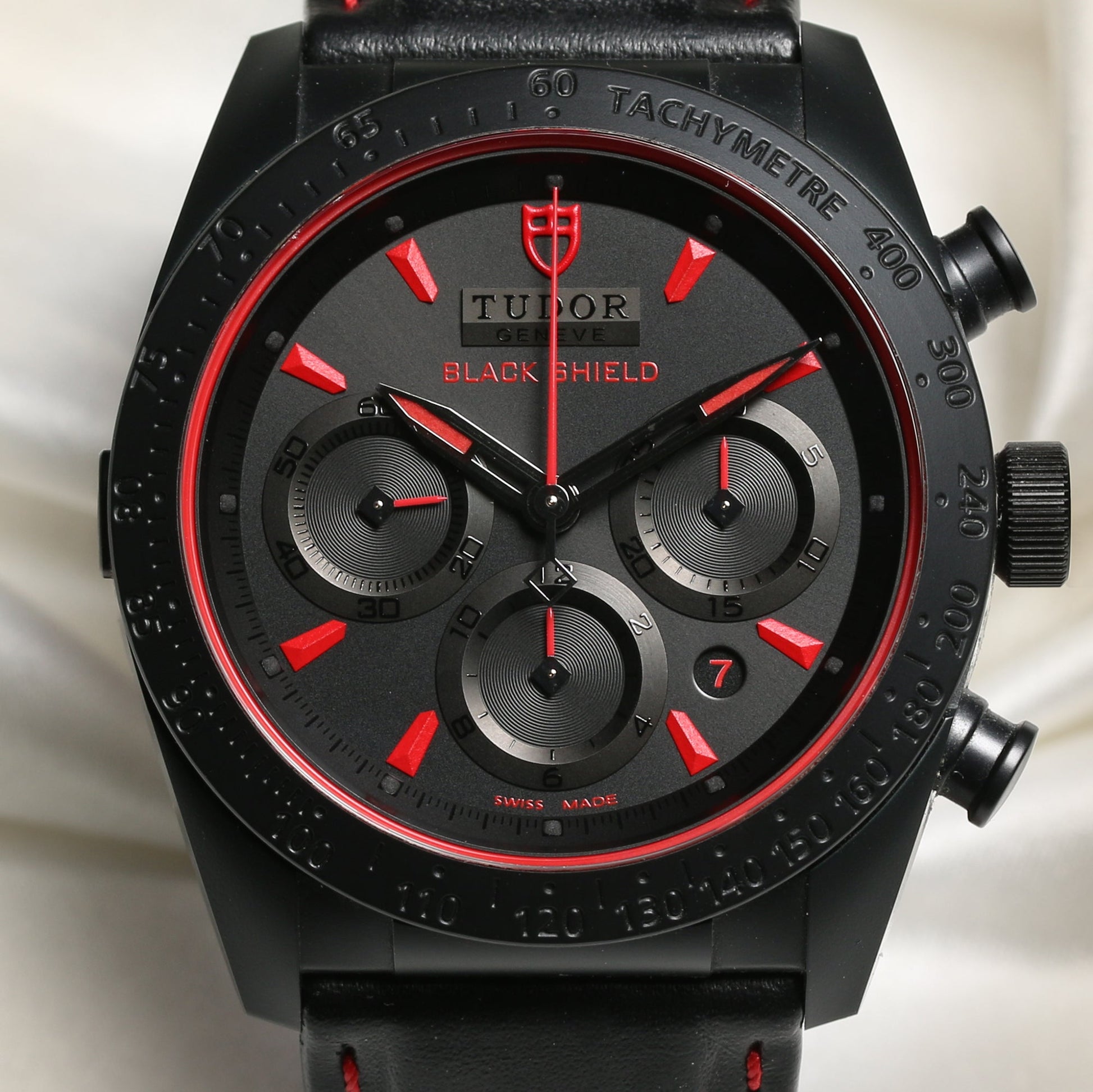 Tudor Fastrider Black Shield Chronograph | 42000CR | Black Ceramic