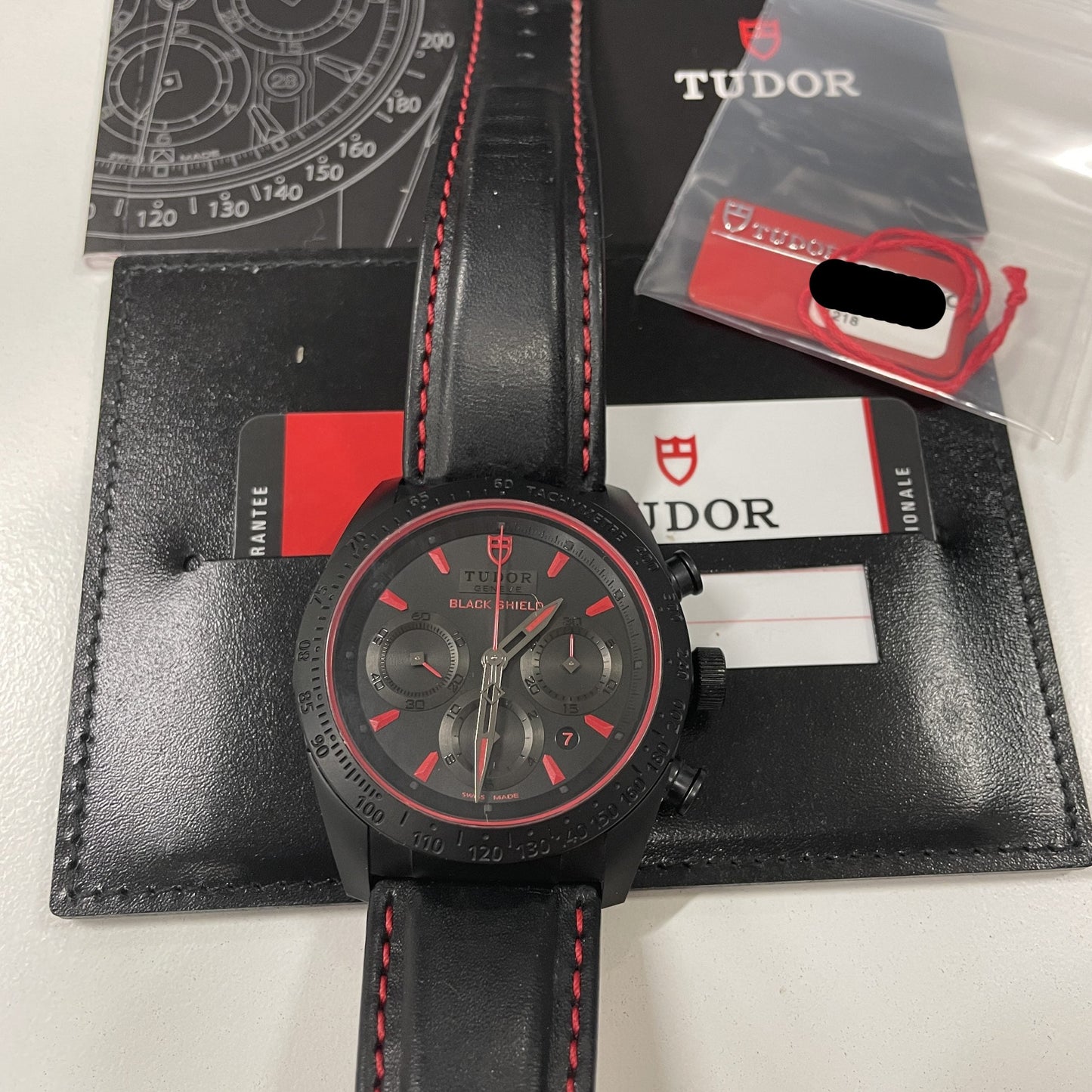 Tudor Fastrider Black Shield Chronograph | 42000CR | Black Ceramic