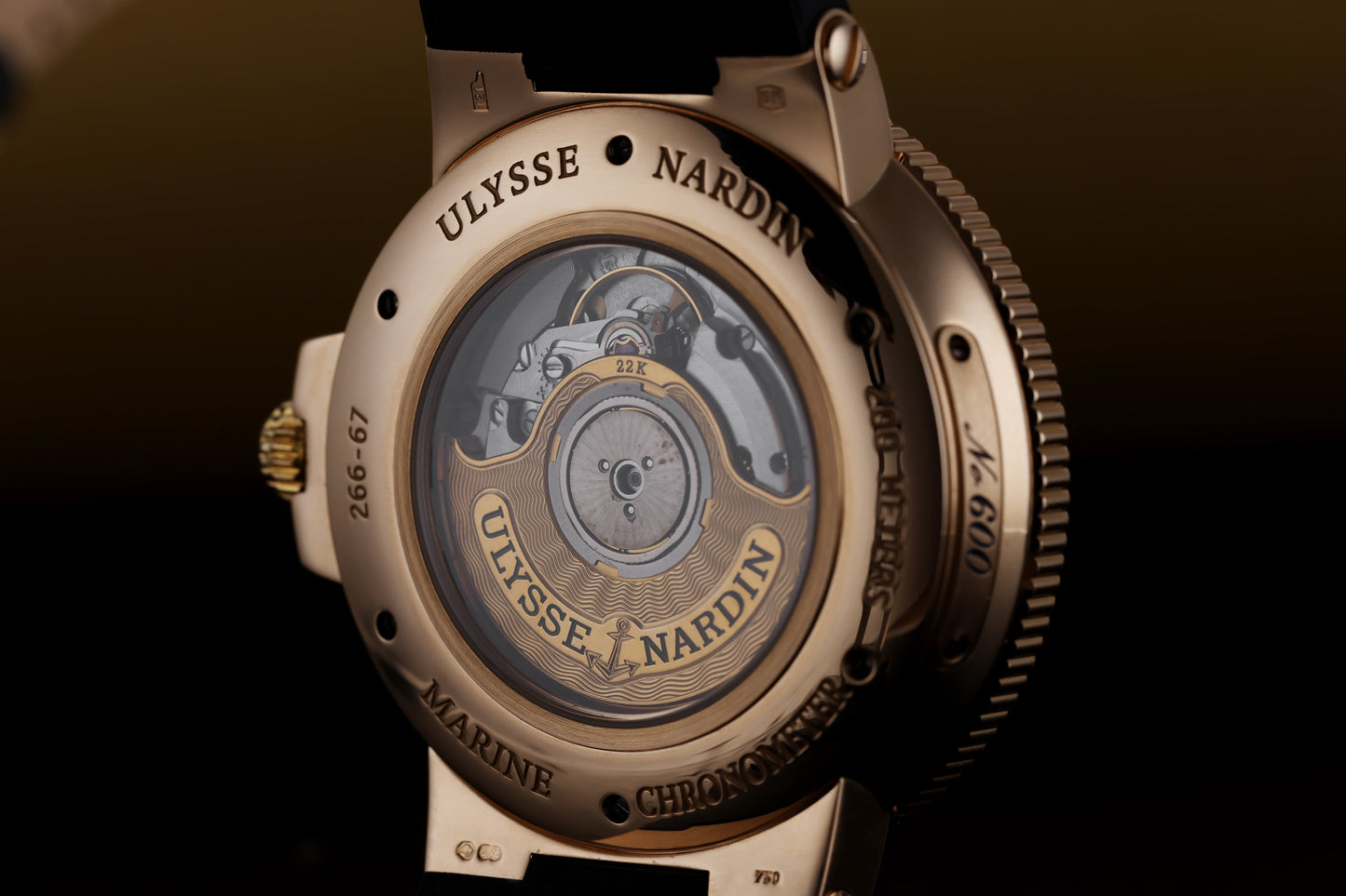 Ulysse Nardin Marine Chronometer | REF. 266-67 | 18k Rose Gold | 43mm | Box & Papers | 2008