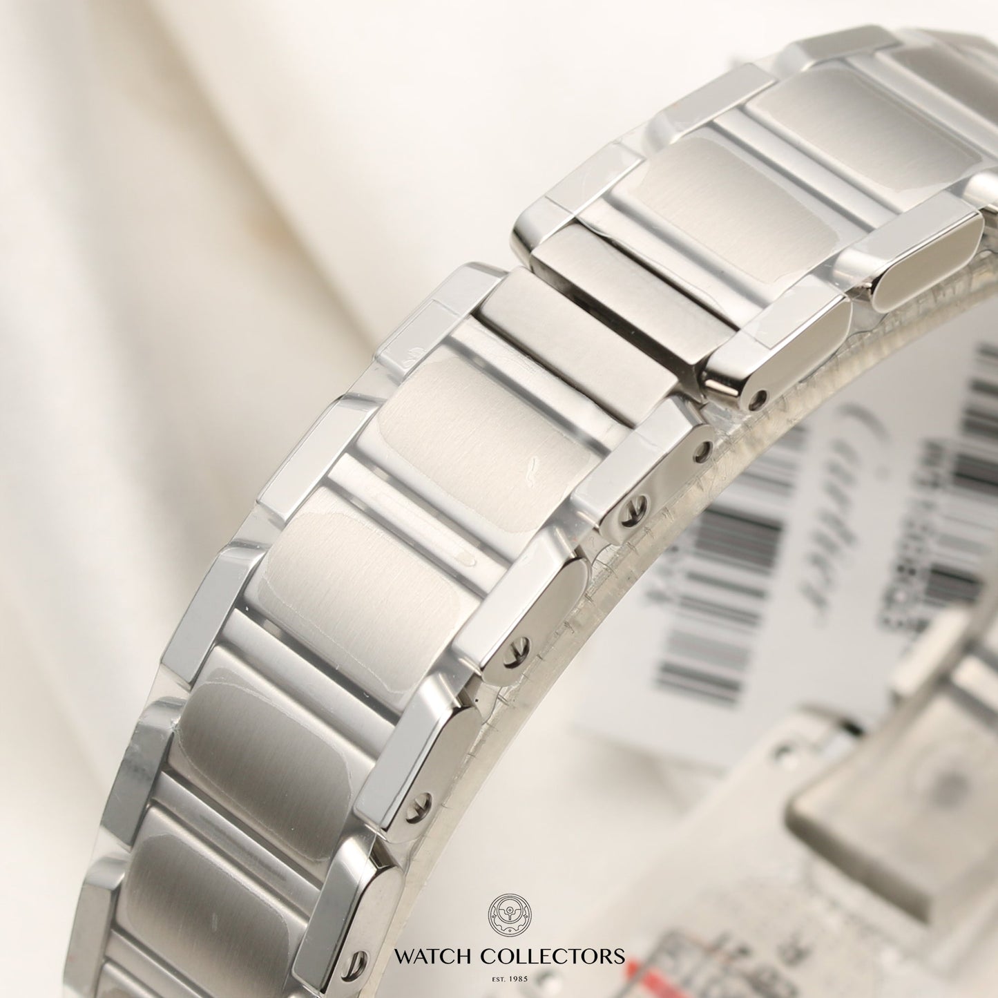 Unworn Full Set Cartier Tank Francaise W51008Q3 Ladies Small Model Stainless Steel