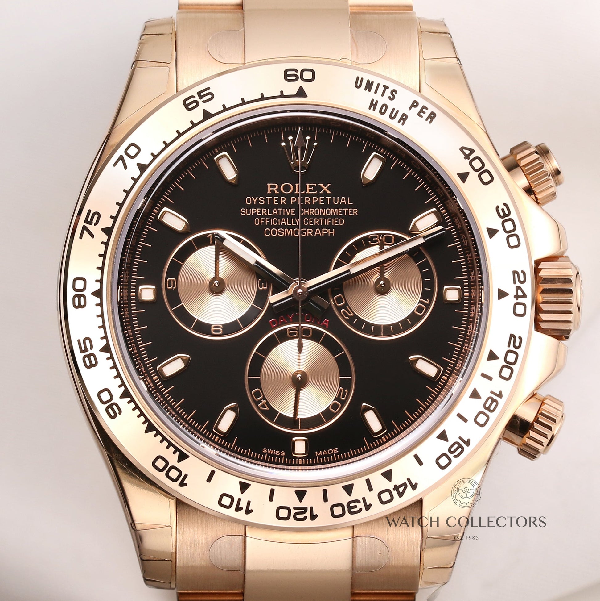 Unworn Rolex Daytona 116505 18K Rose Gold full set