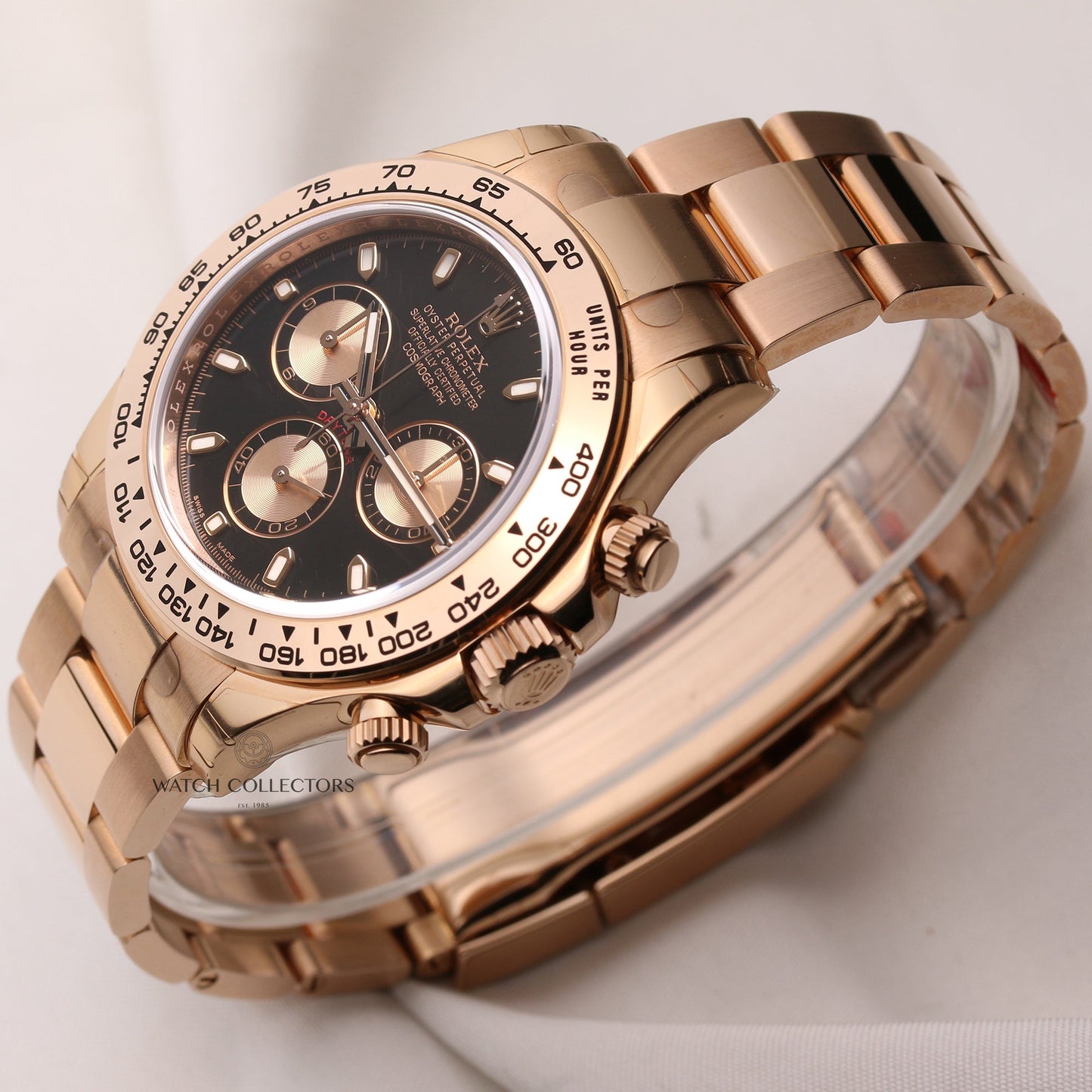 Unworn Rolex Daytona 116505 18K Rose Gold full set