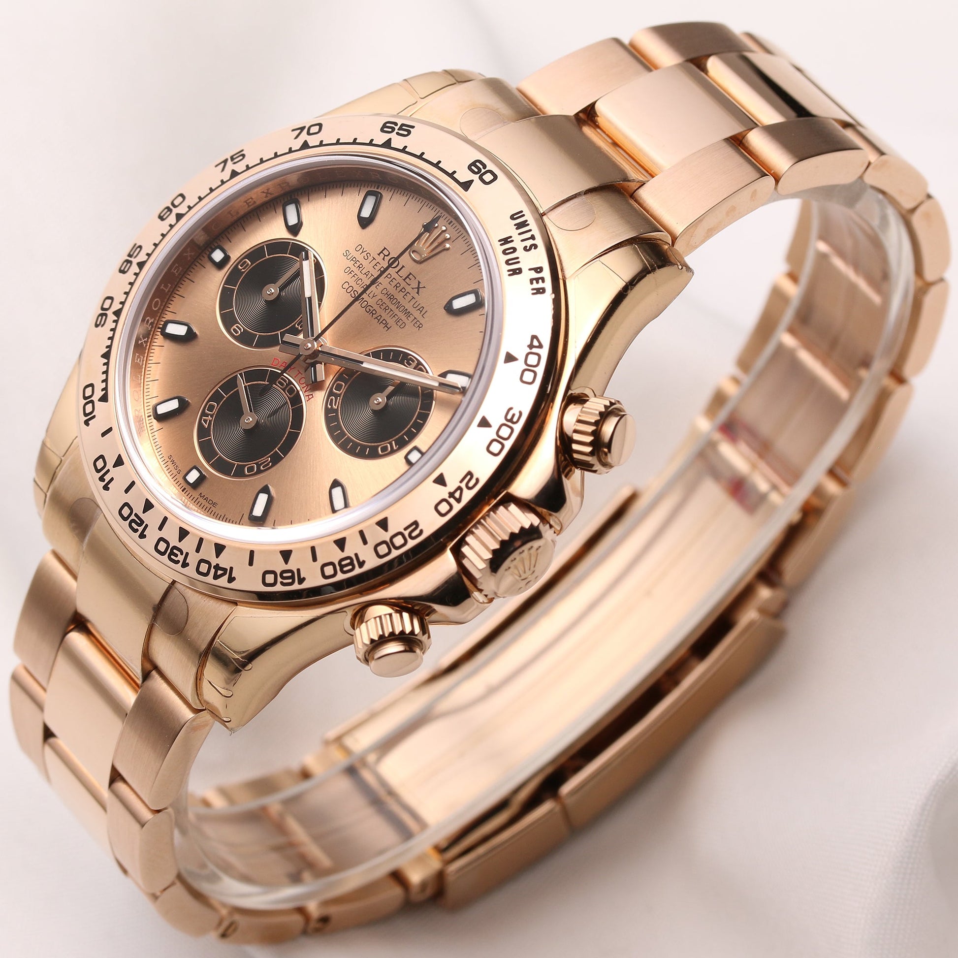 Unworn Rolex Daytona 116505 18K Rose Gold full set