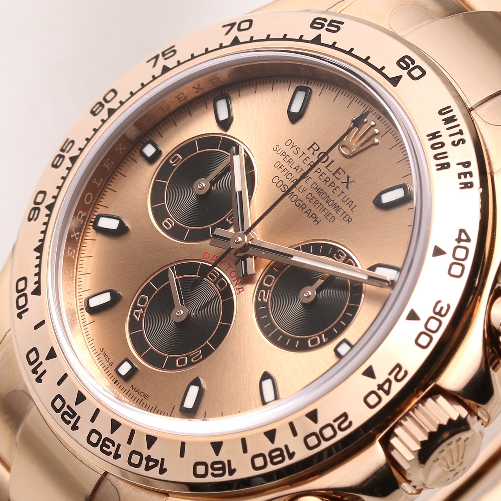 Unworn Rolex Daytona 116505 18K Rose Gold full set