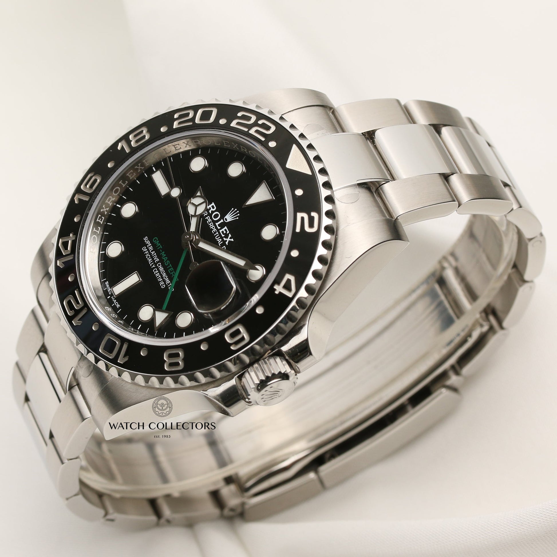 Unworn Rolex GMT-MASTER II 116710LN Steel