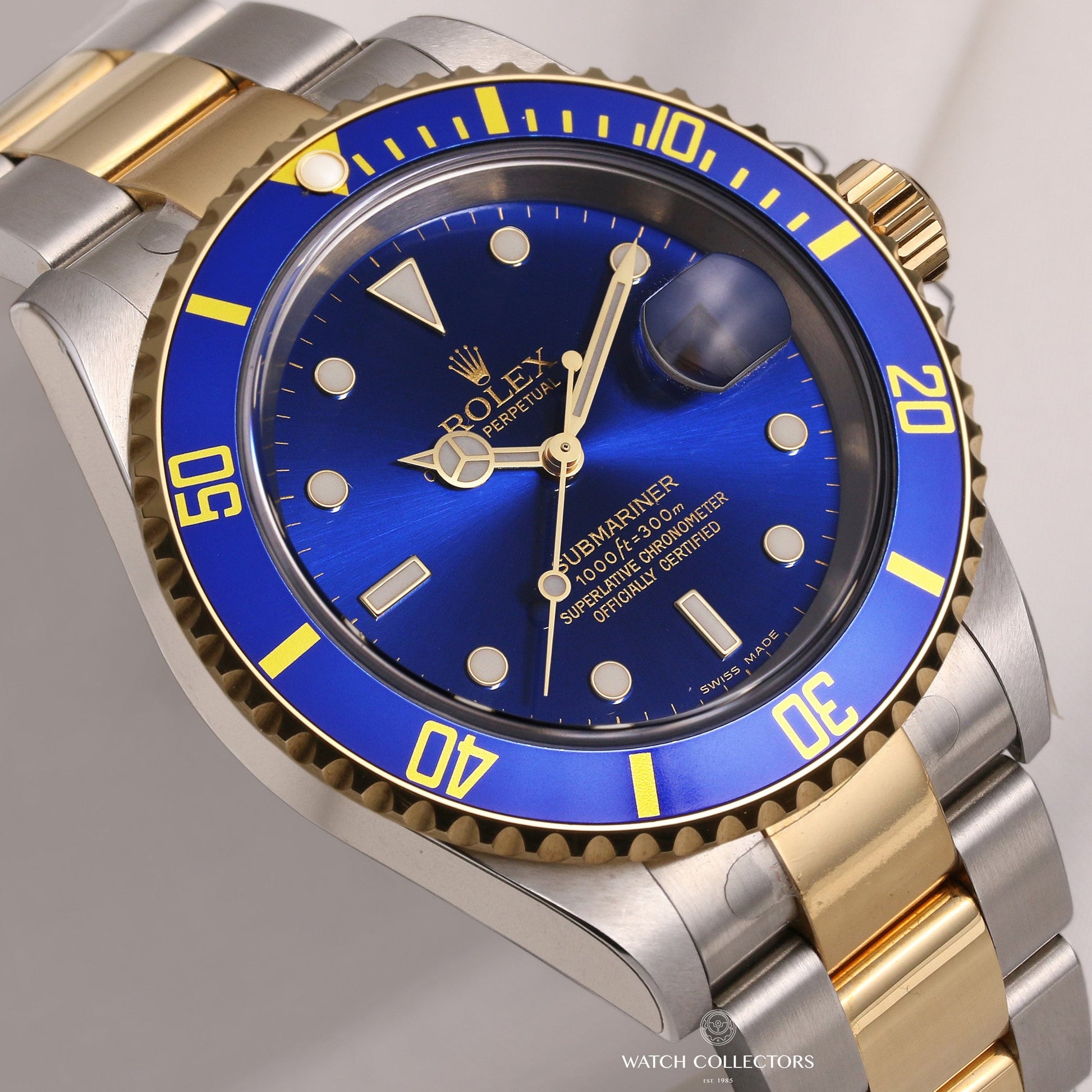 Unworn Full Set Rolex Submariner 16613 Pre-Ceramic 2006