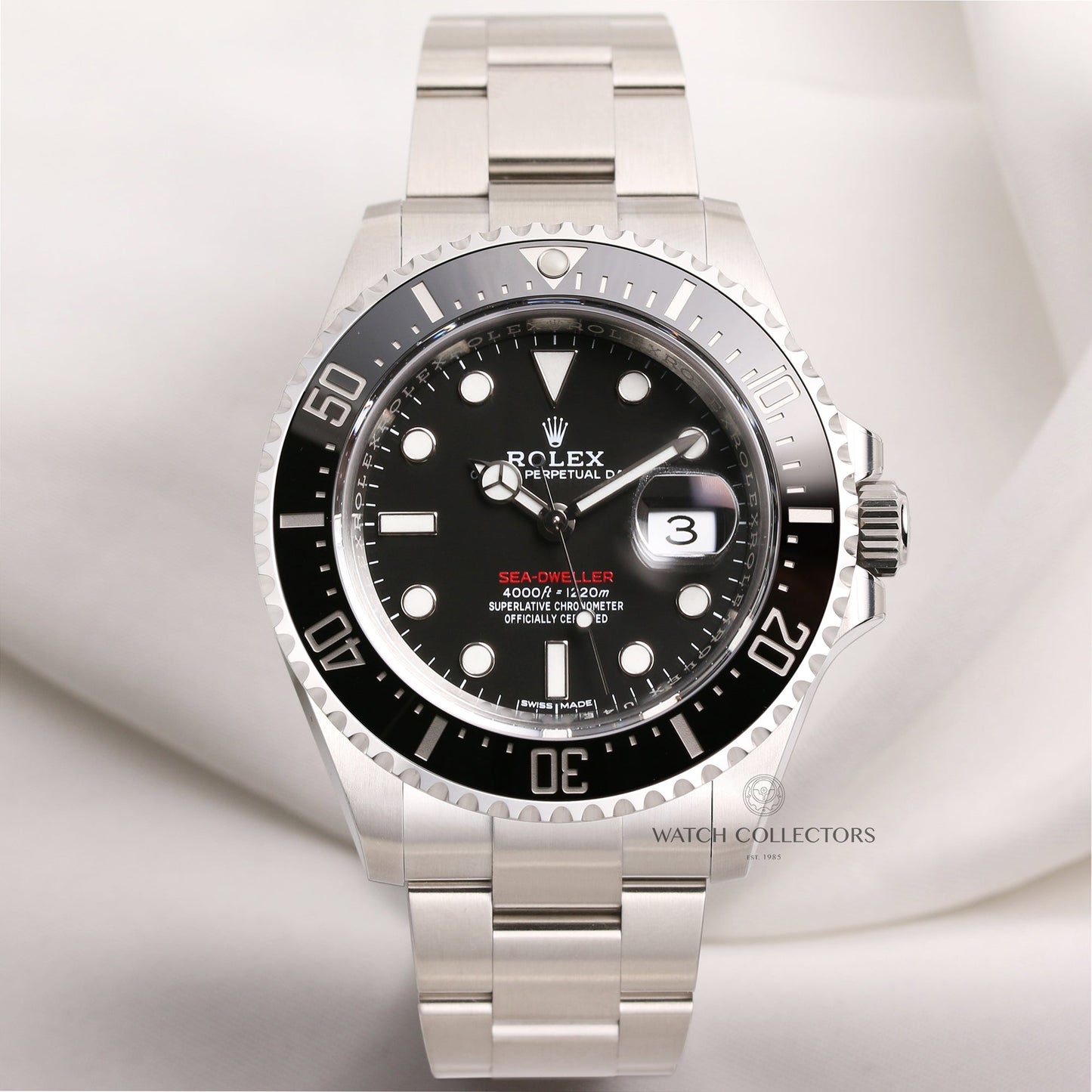 Unworn Full Set Rolex Sea-Dweller 126600 Stainless Steel