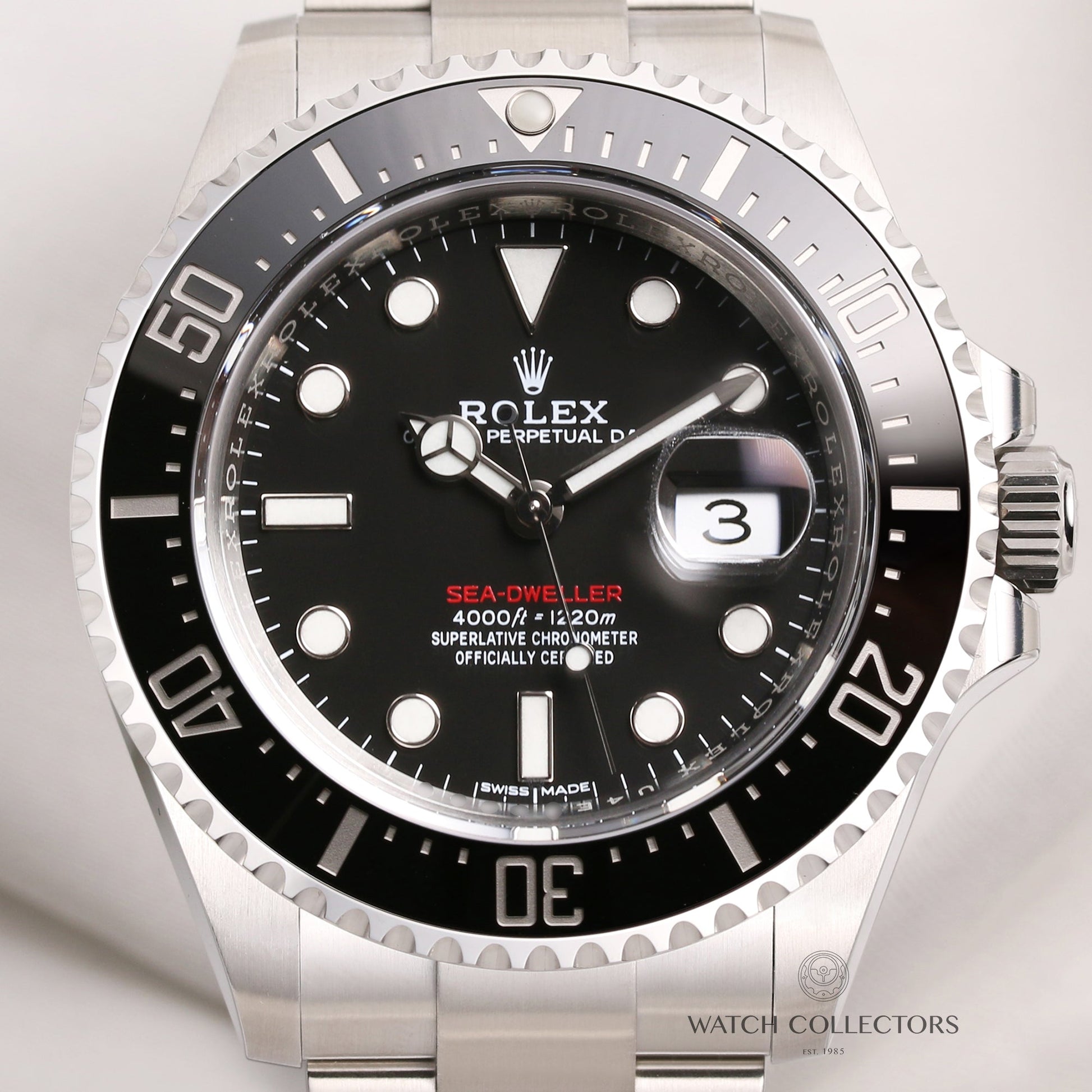 Unworn Full Set Rolex Sea-Dweller 126600 Stainless Steel