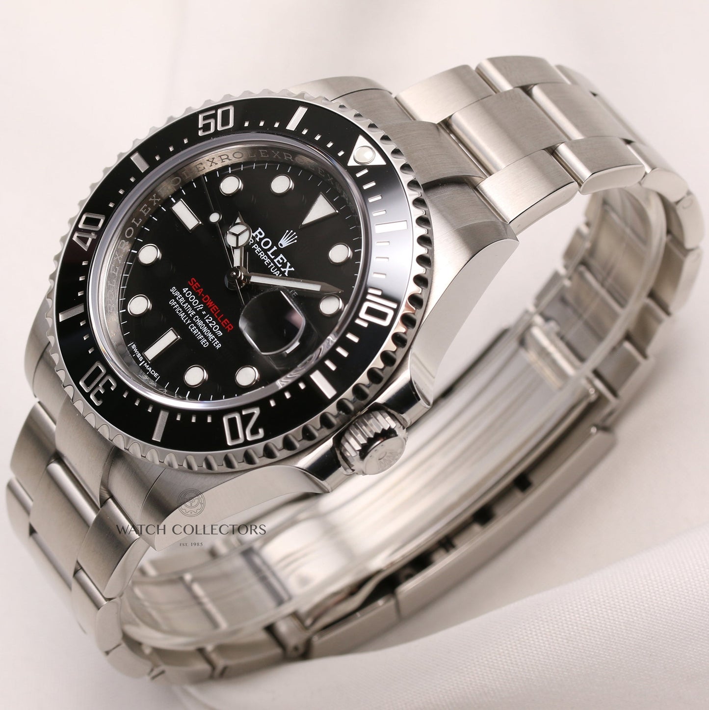 Unworn Full Set Rolex Sea-Dweller 126600 Stainless Steel