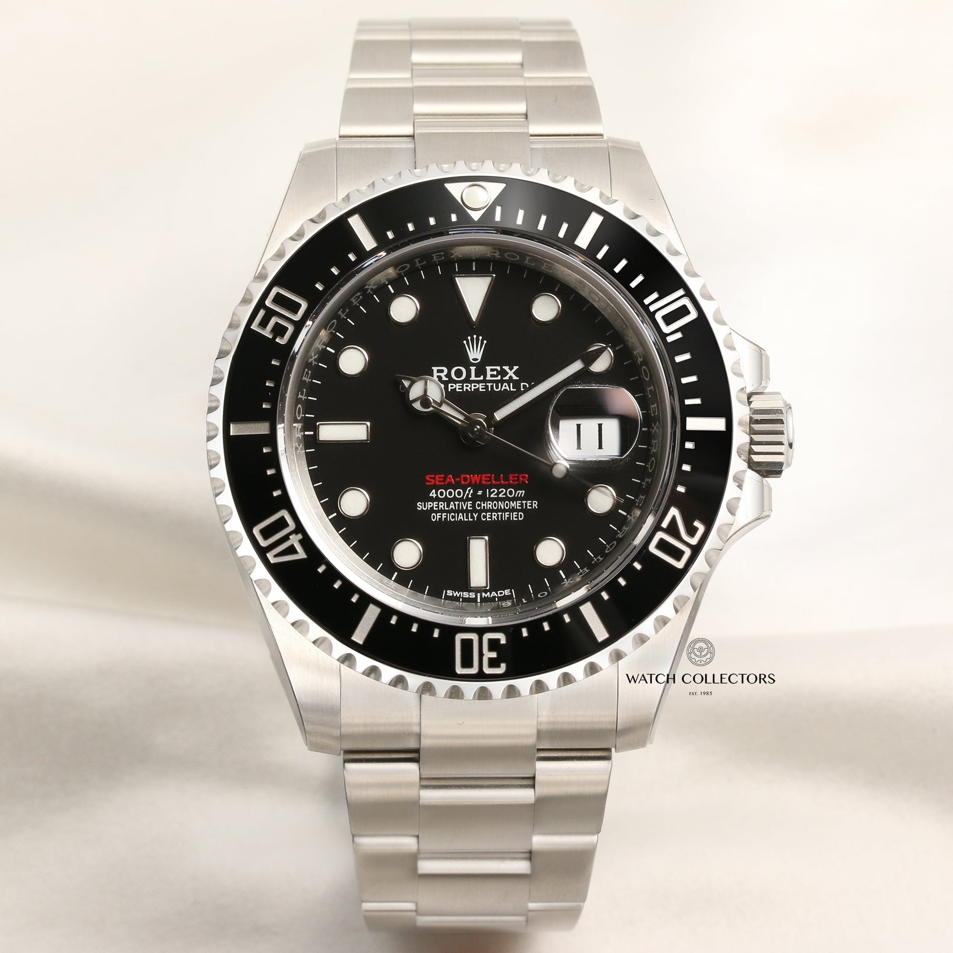 Unworn Full Set Rolex Sea-Dweller 126600 Stainless Steel