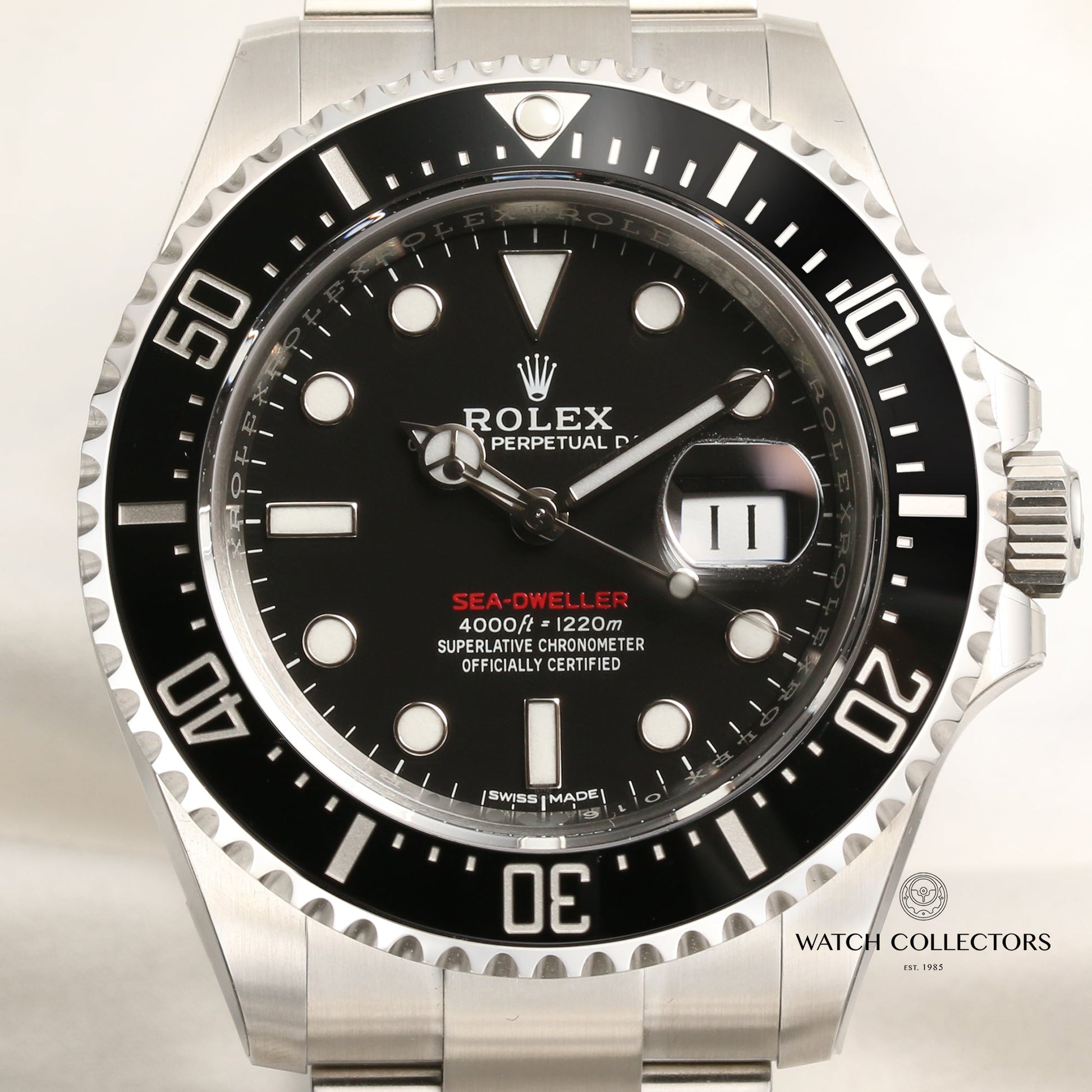 Unworn Full Set Rolex Sea-Dweller 126600 Stainless Steel