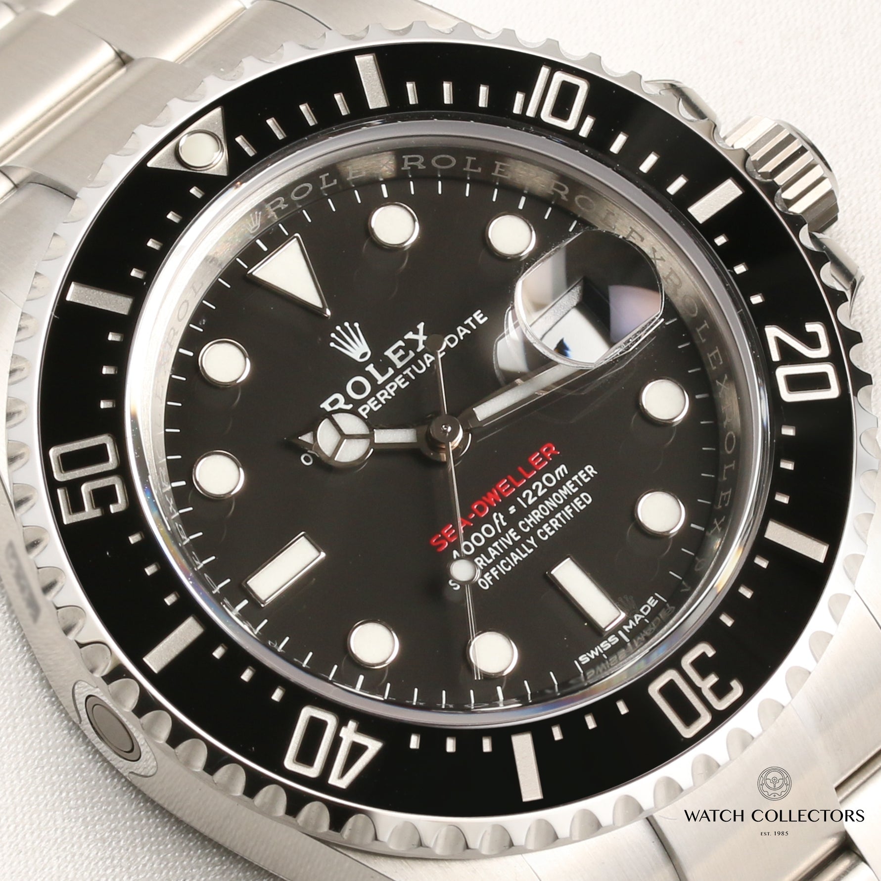 Unworn Full Set Rolex Sea-Dweller 126600 Stainless Steel