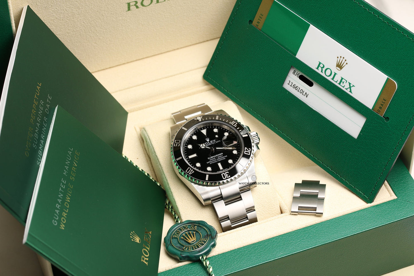 Unworn Full-Set Rolex Submariner 116610LN Stainless Steel