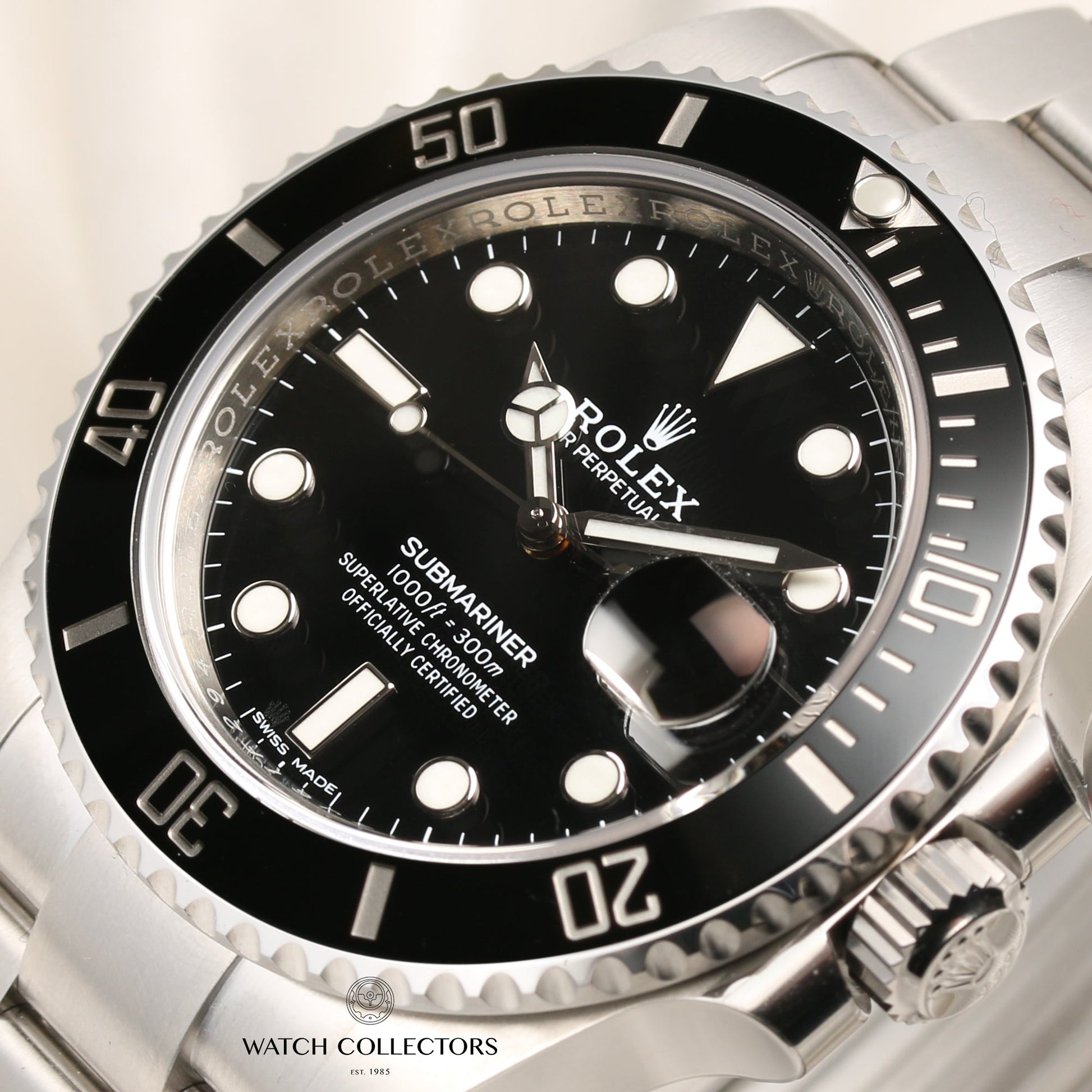 Unworn Full-Set Rolex Submariner 116610LN Stainless Steel