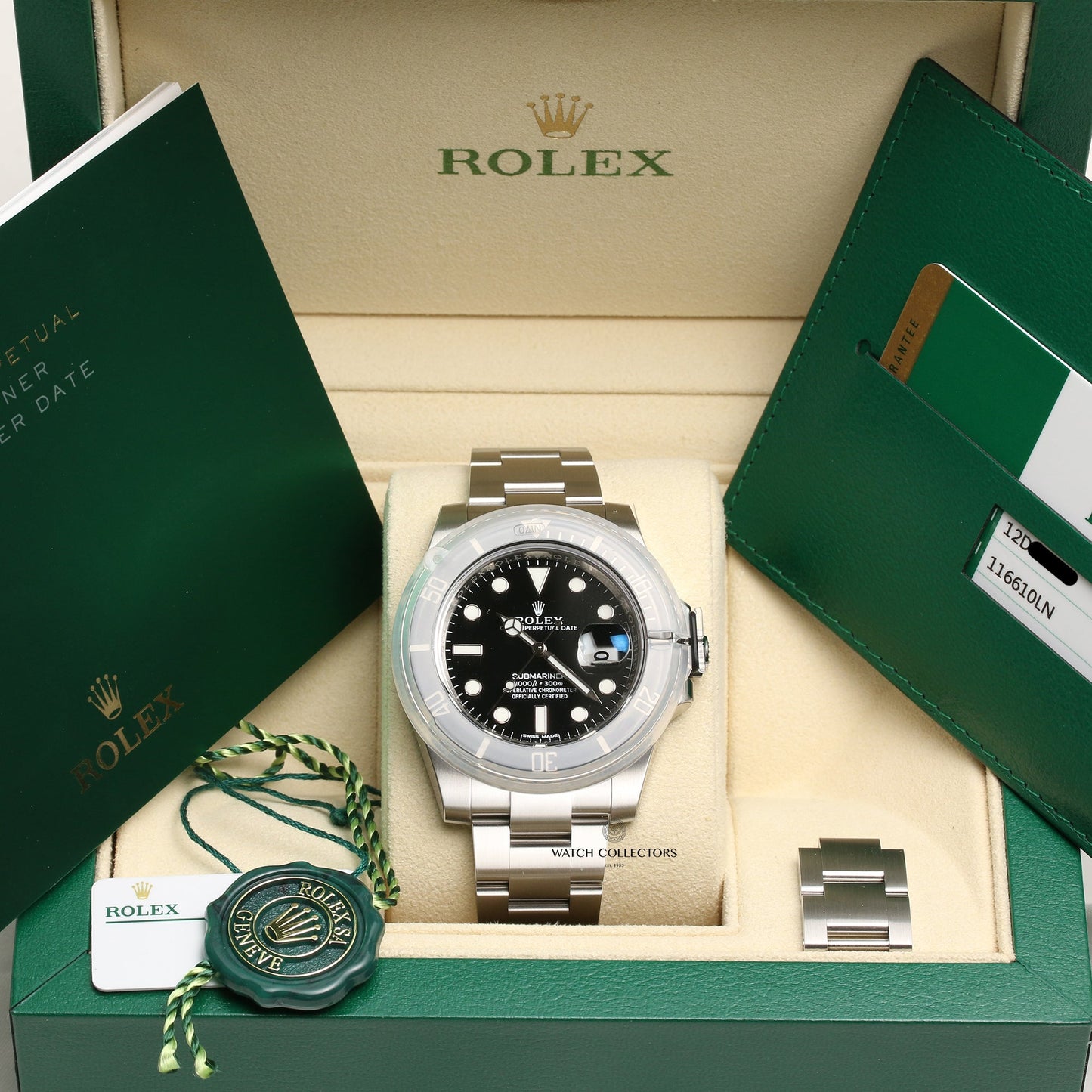 Unworn Full Set Rolex Submariner 116610LN Steel