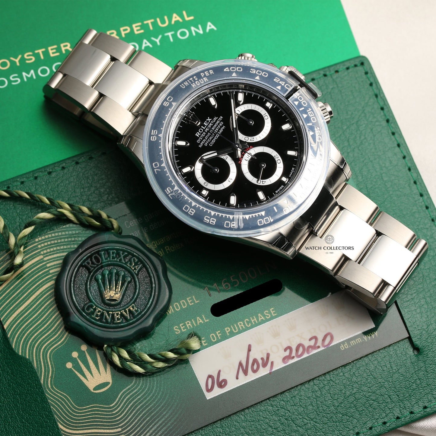 Unworn 2020 Rolex Daytona 116500LN Stainless Steel