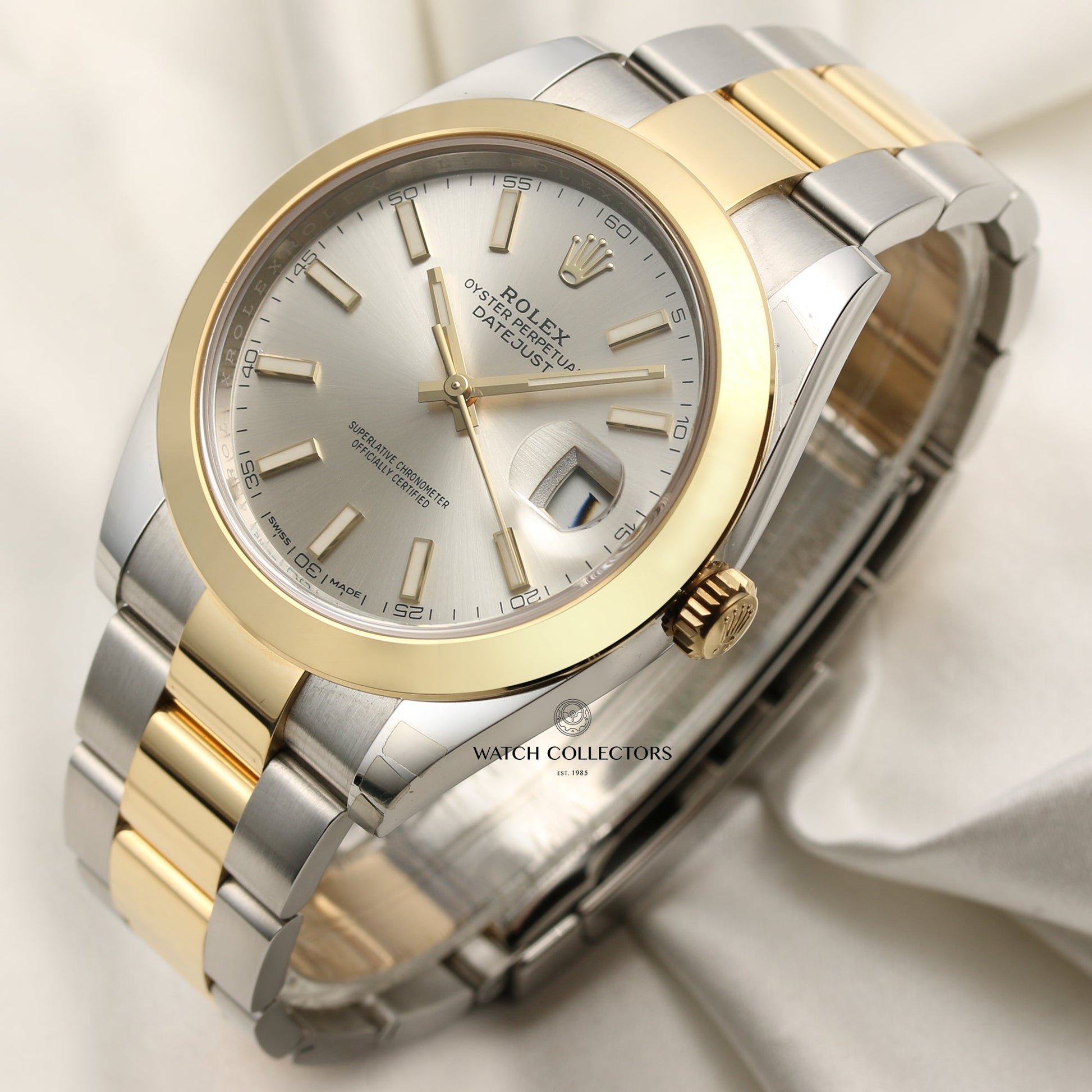 Unworn Rolex DateJust 126303 Stainless Steel & 18k Yellow Gold