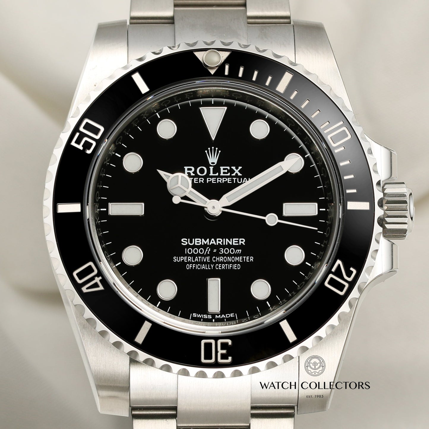 Unworn Full-Set Rolex Submariner 2020 Non-Date 114060 Stainless Steel