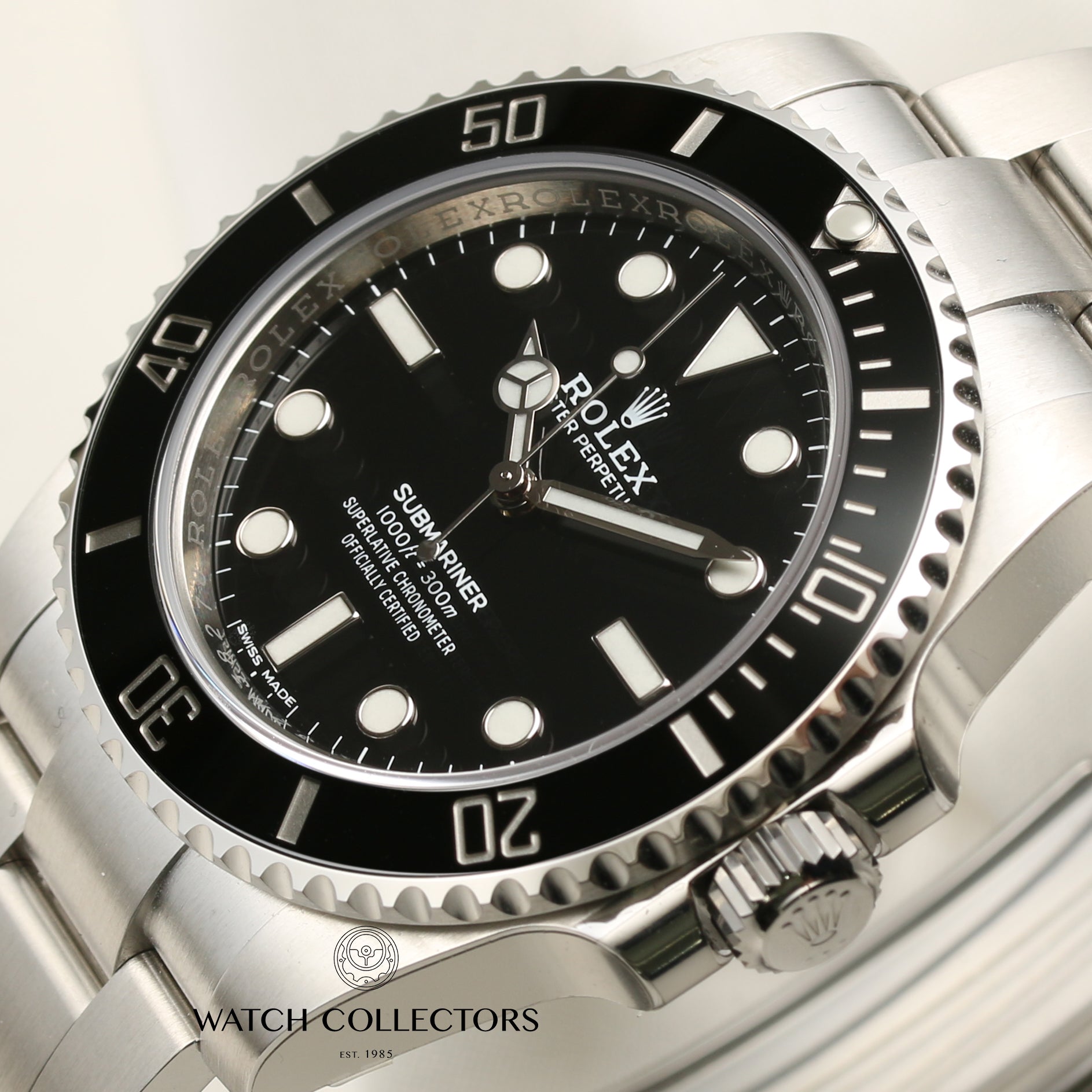 Unworn Full-Set Rolex Submariner 2020 Non-Date 114060 Stainless Steel