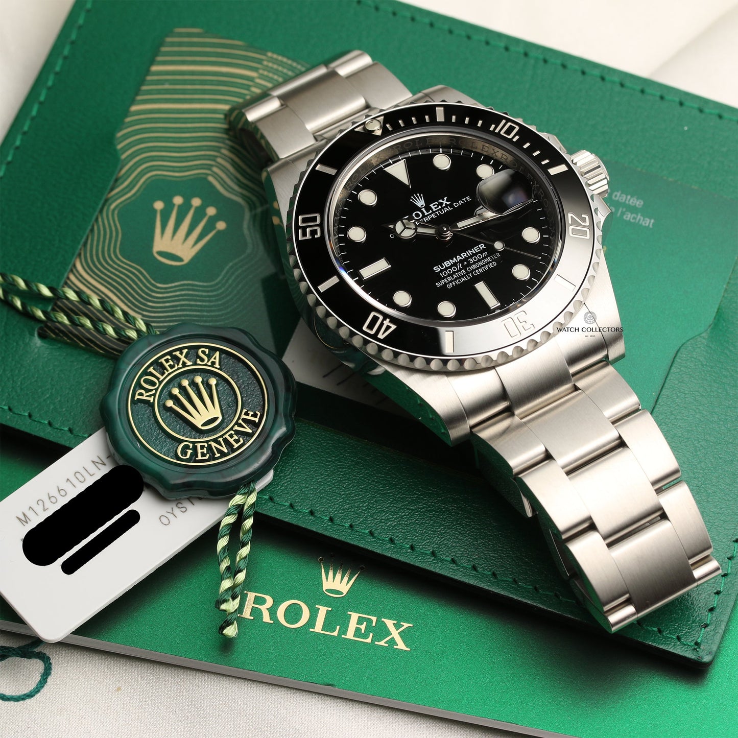 Unworn 2020 Rolex Submariner 41mm 126610LN Stainless Steel