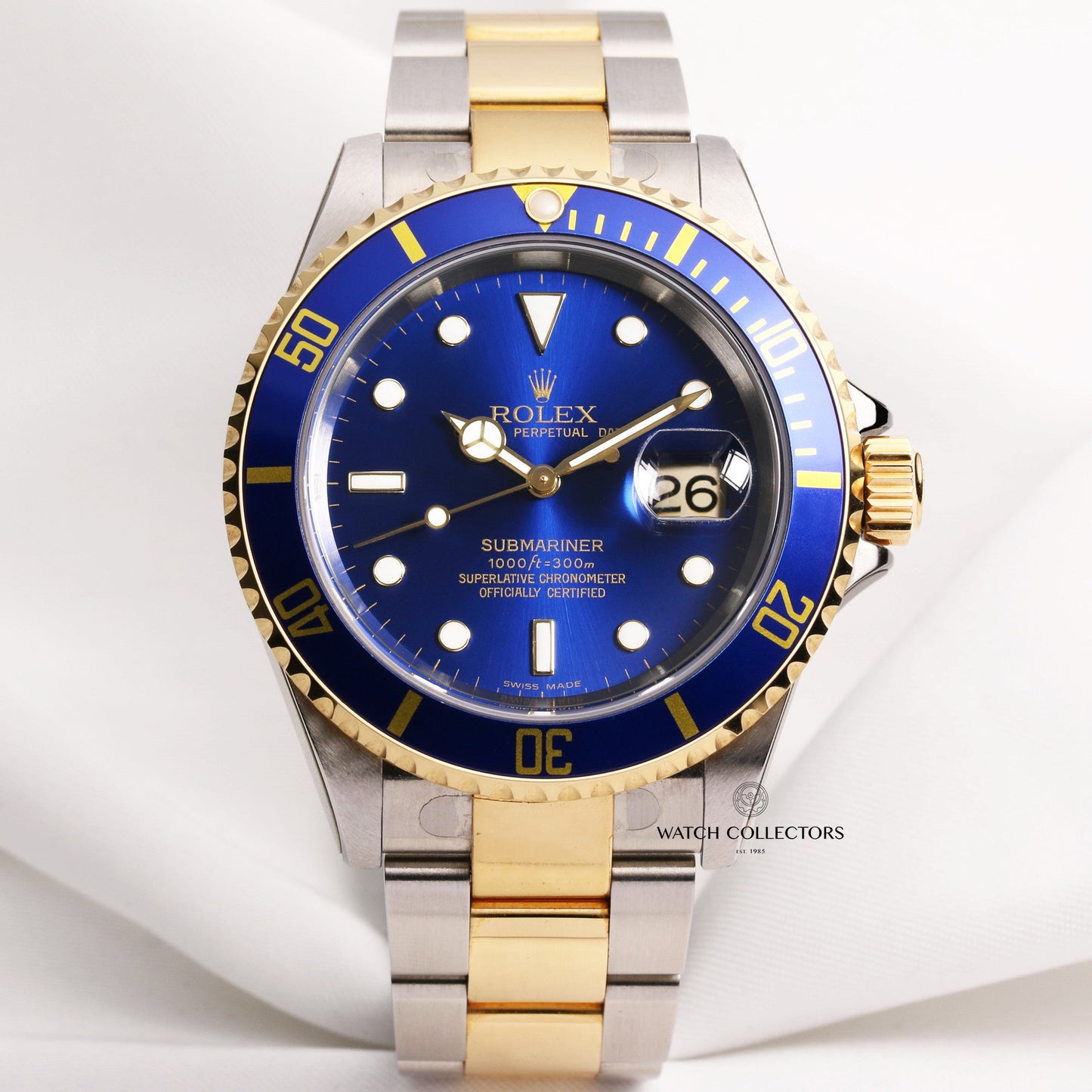 Unworn Full Set Rolex Submariner 16613 Pre-Ceramic 2006