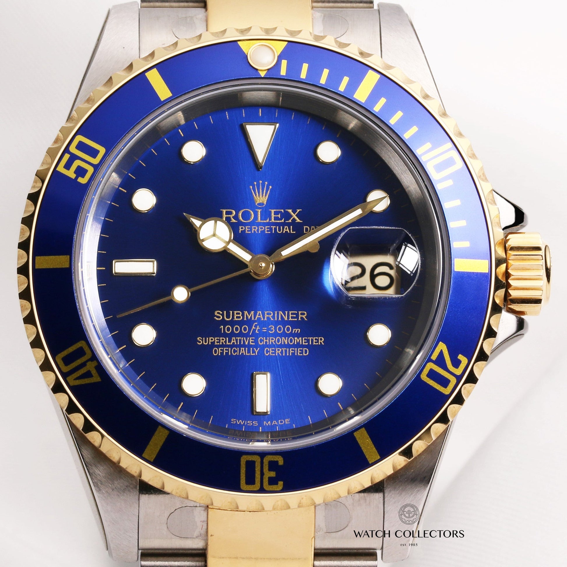 Unworn Full Set Rolex Submariner 16613 Pre-Ceramic 2006