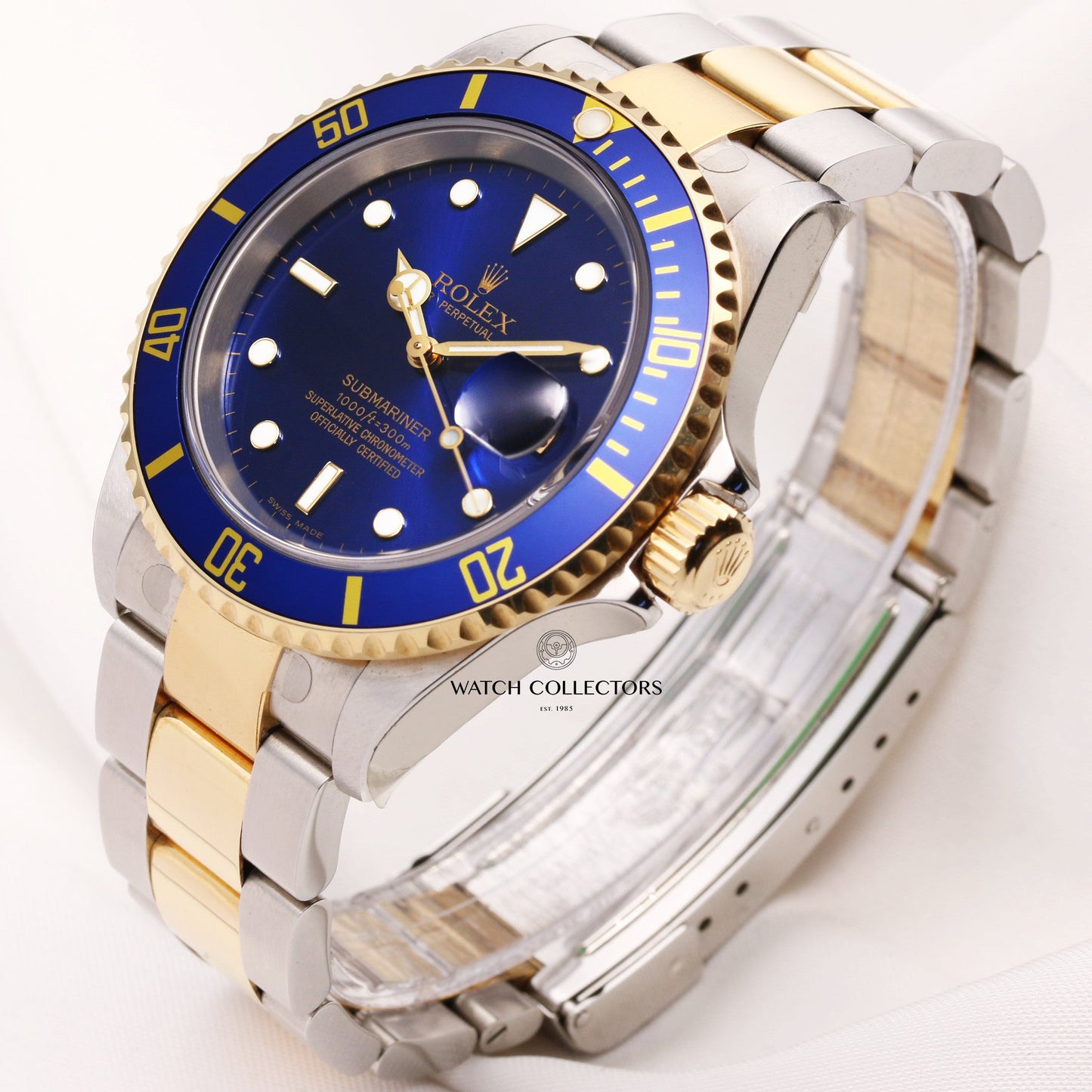 Unworn Full Set Rolex Submariner 16613 Pre-Ceramic 2006