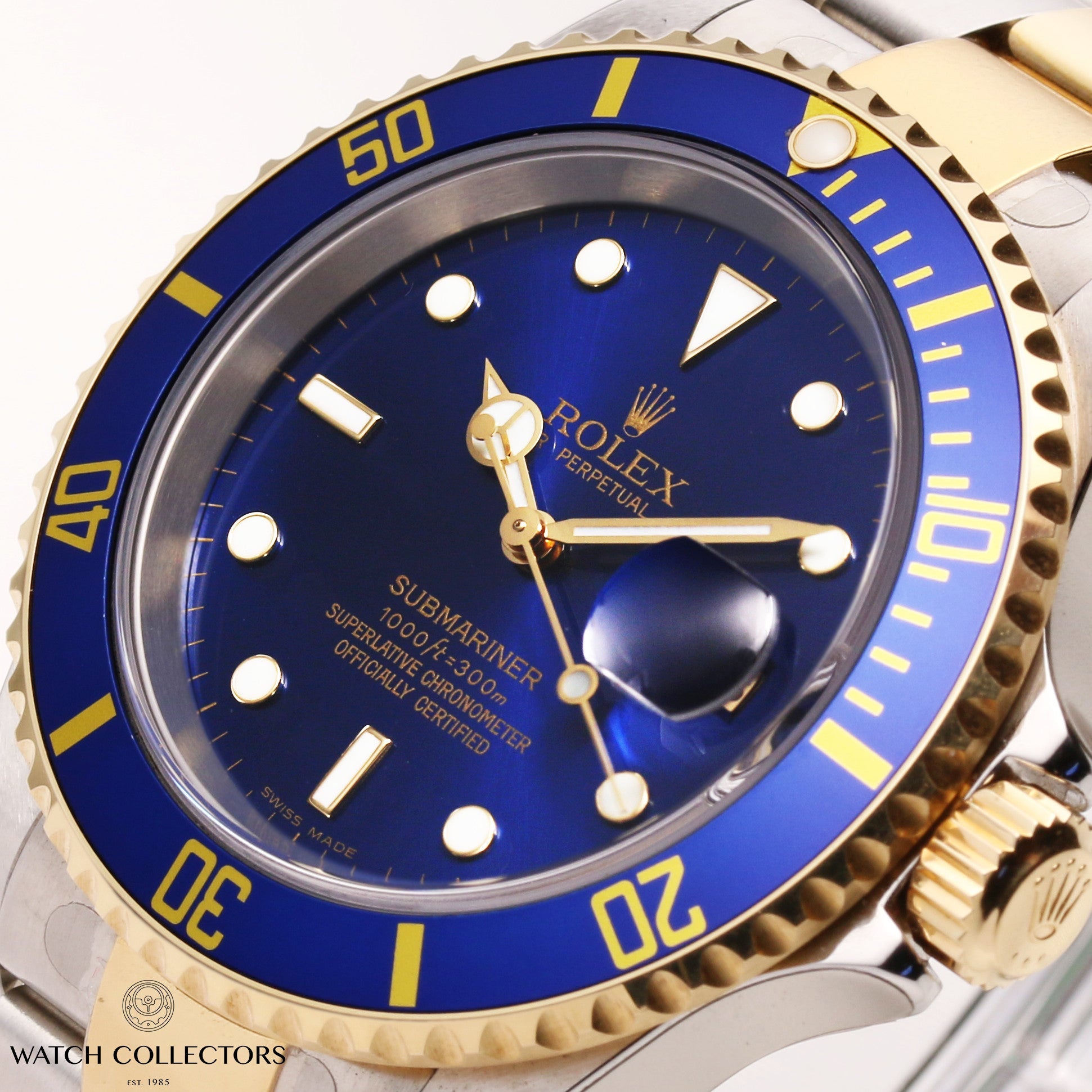 Unworn Full Set Rolex Submariner 16613 Pre-Ceramic 2006