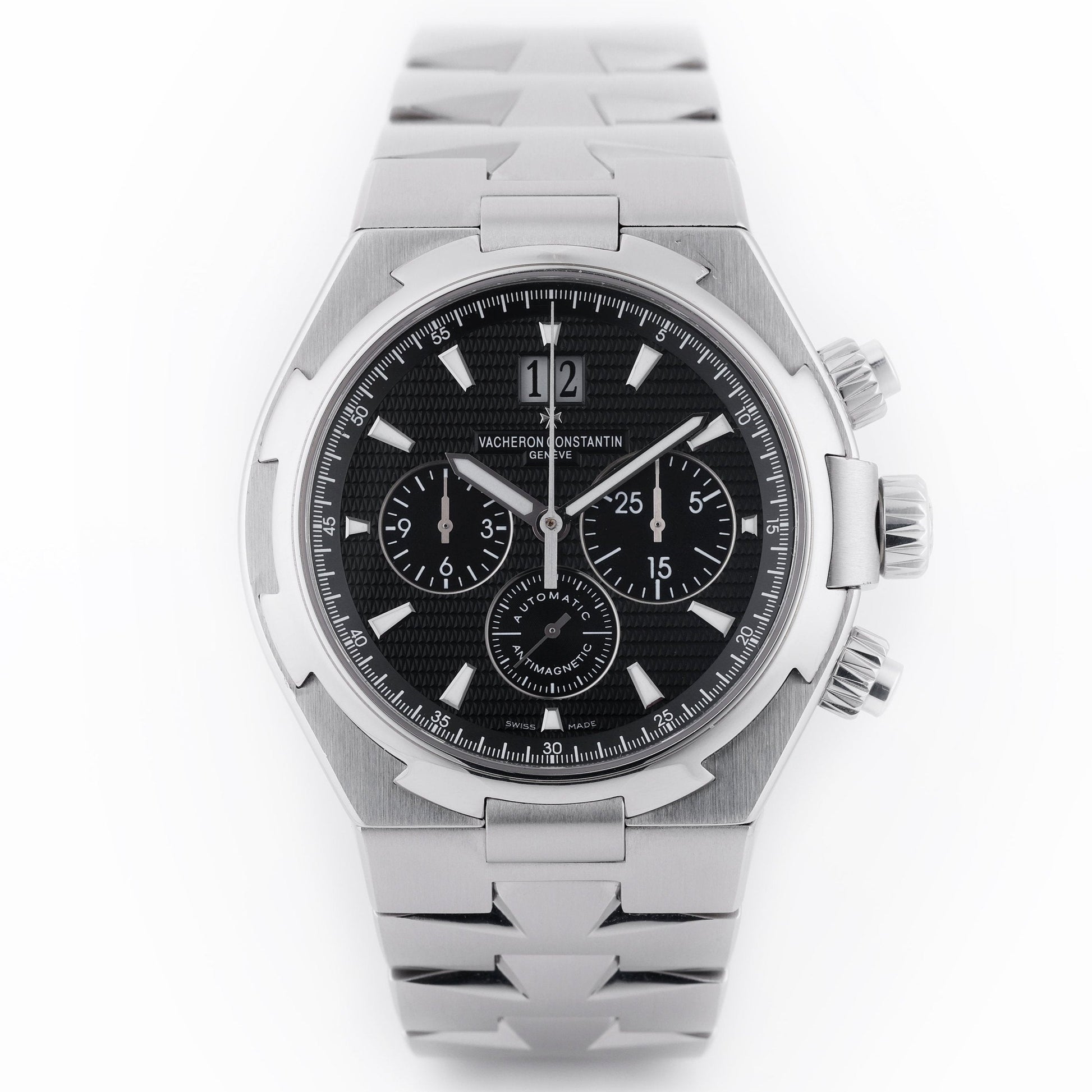 Vacheron Constantin Overseas | Chronograph | REF. 49150 | Box & Papers | 2011 | Black Dial | Stainless Steel