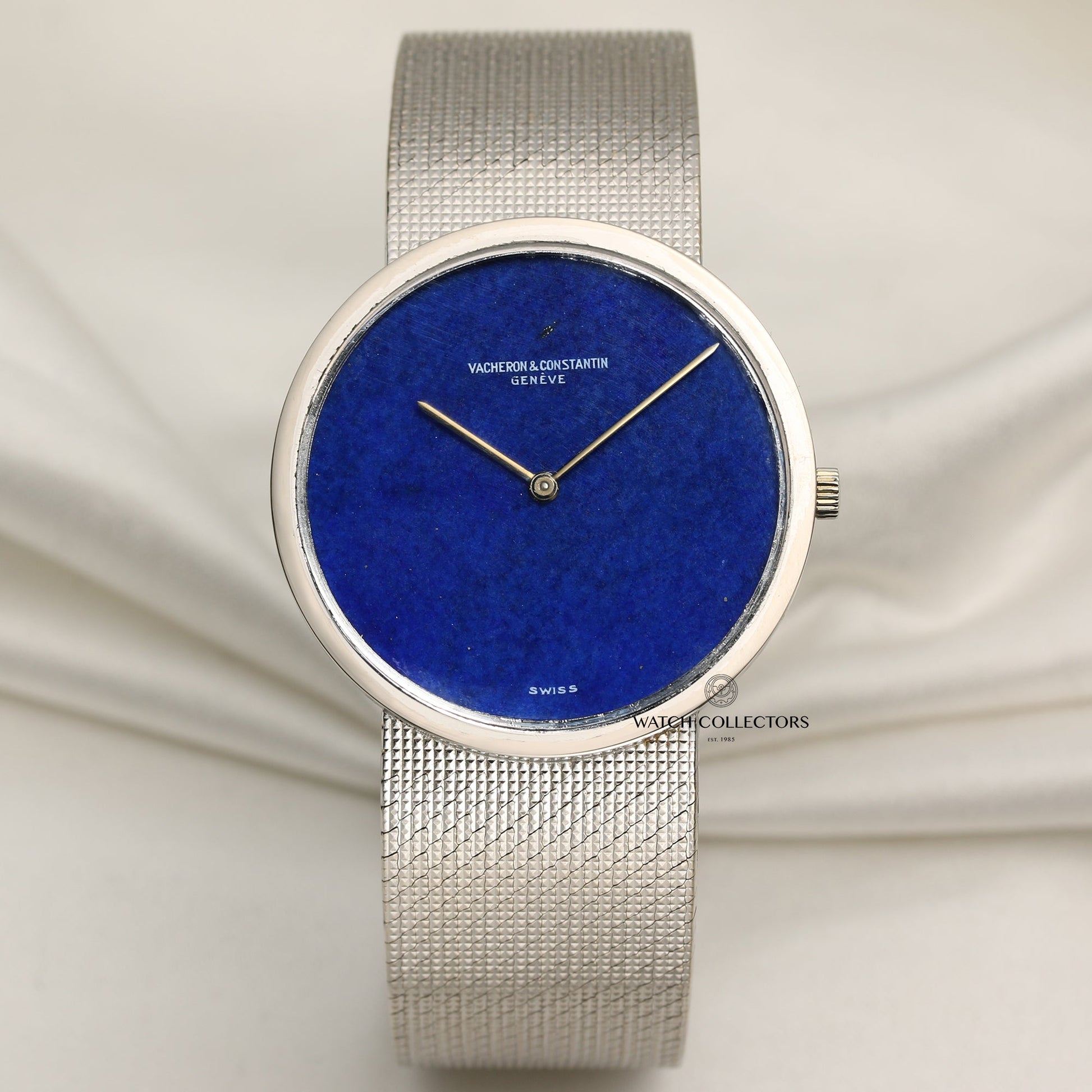 Vacheron Constantin 18k White Gold Lapis Lazuli Dial